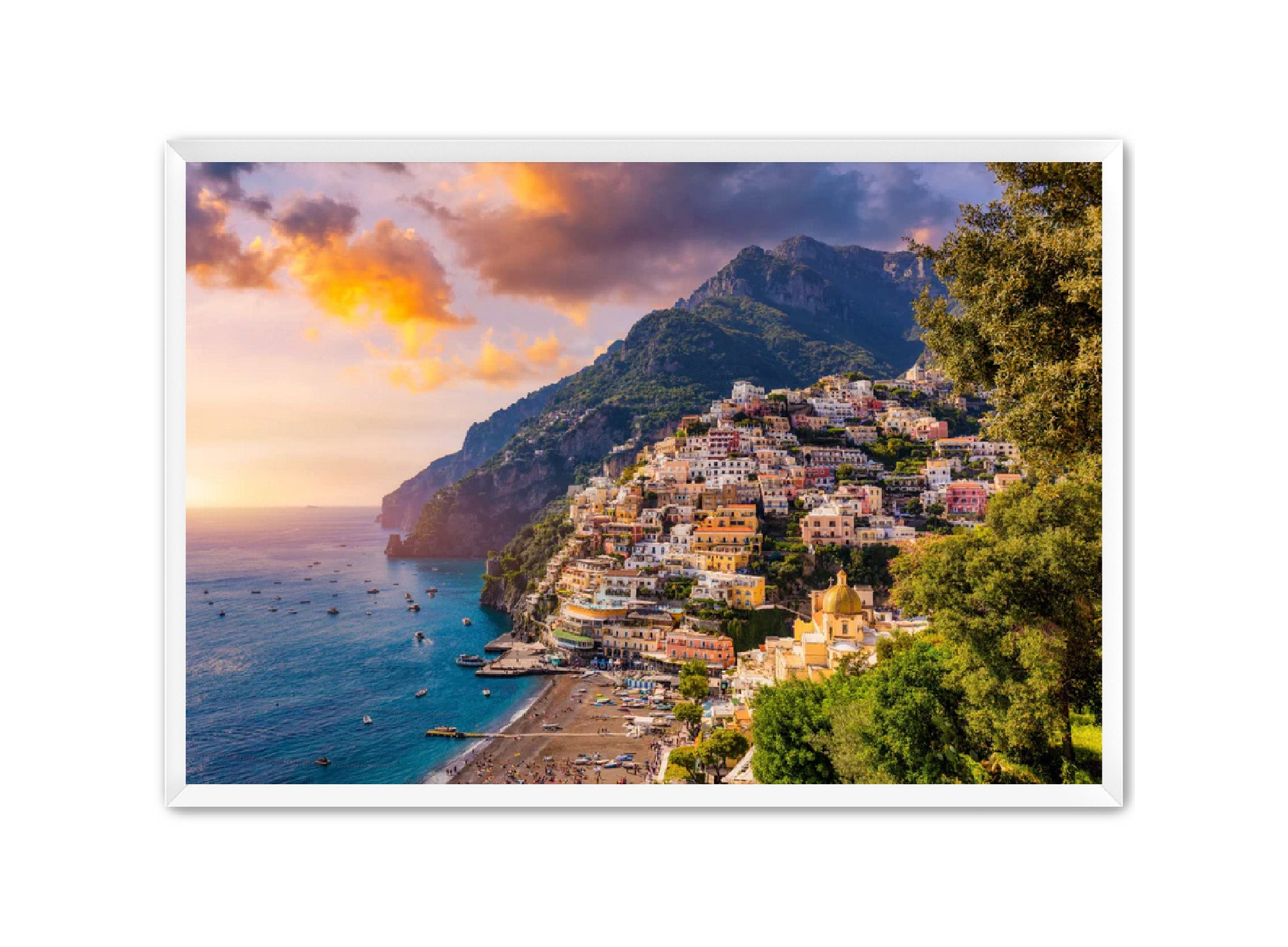 Apricus Prints 'POSITANO'S GLOW' Apricus Art Collection