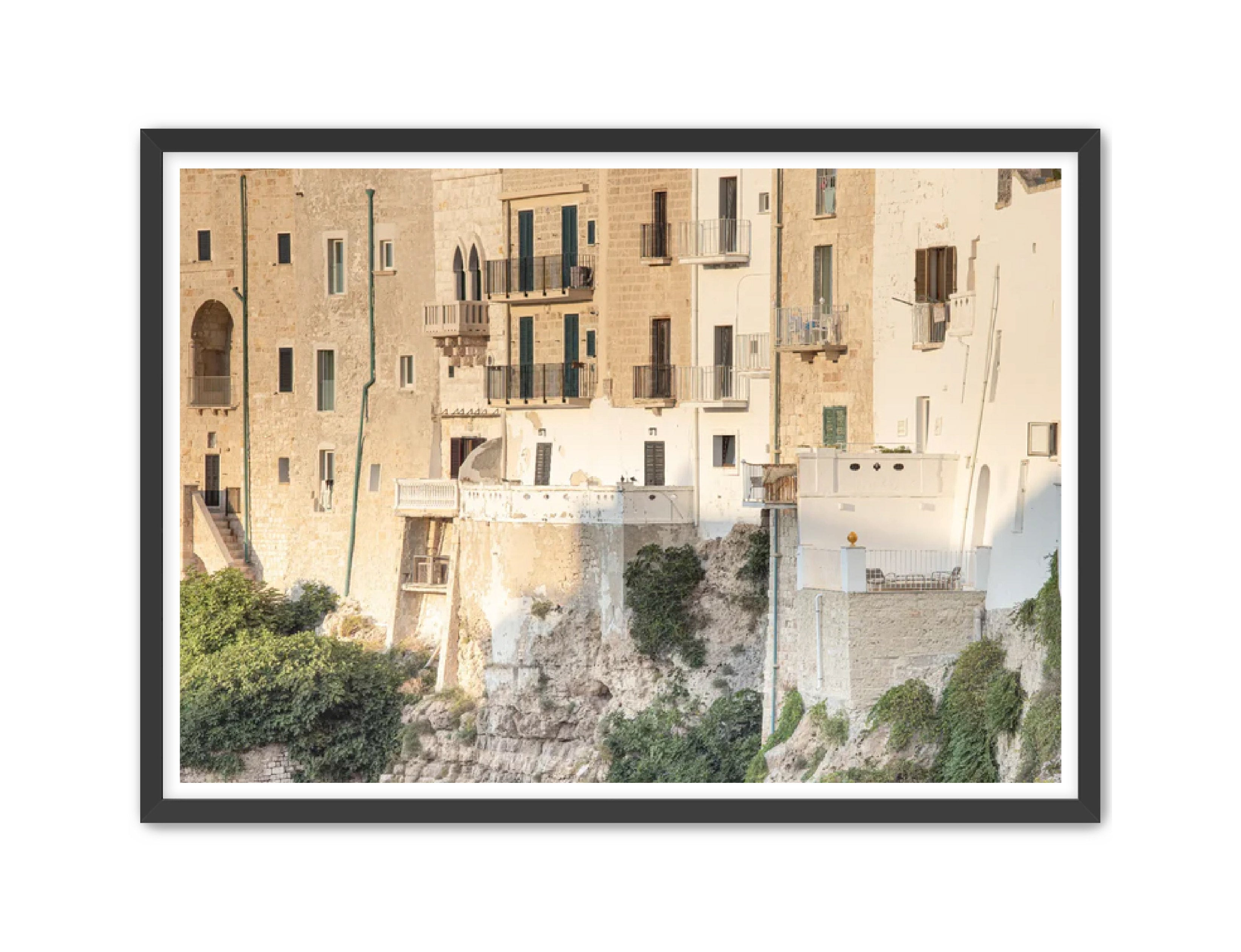 photography Prints 'FACADE OF POLIGNANO' Erin Rudzinski