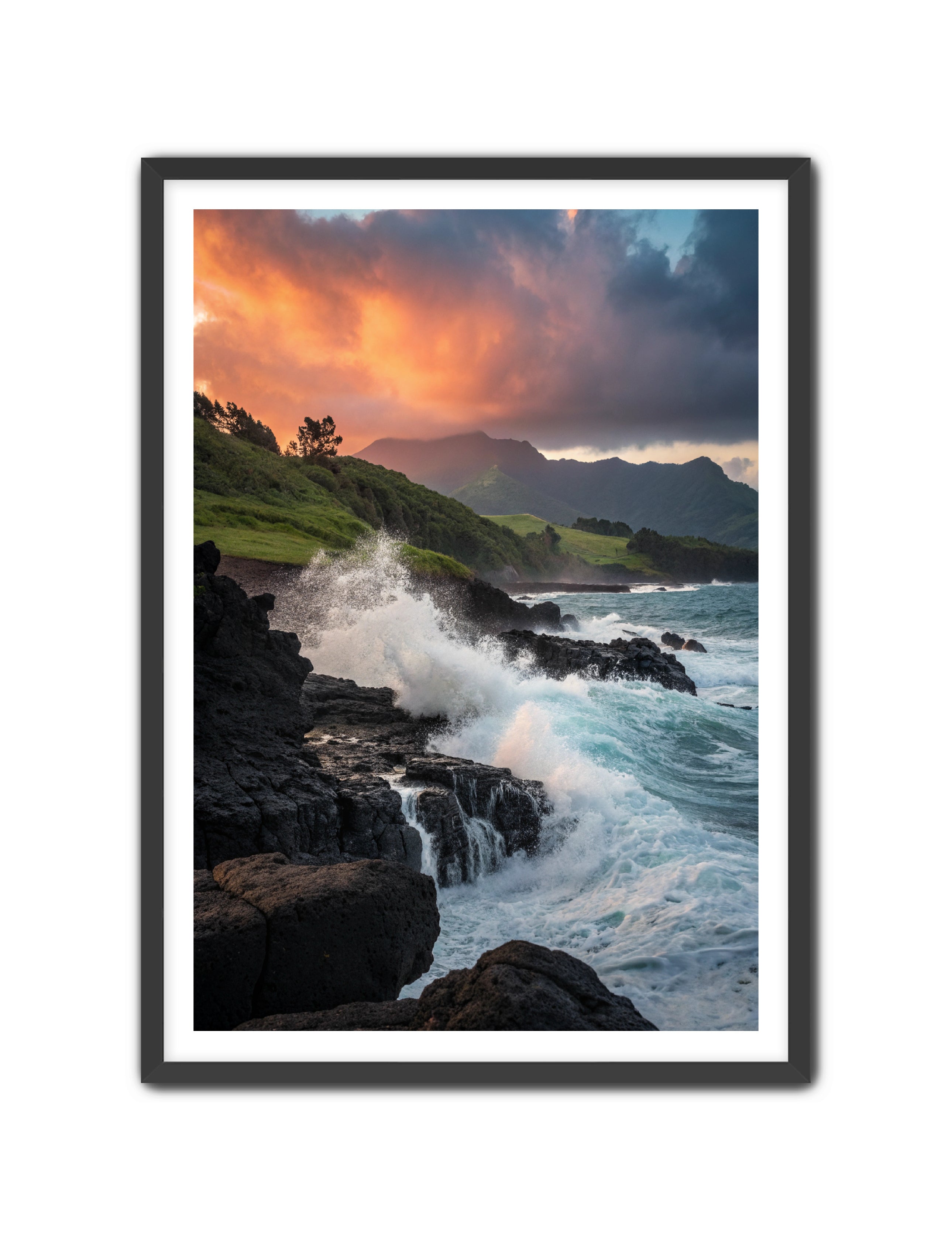 Apricus Prints Beaches 'Love on the Rocks' Apricus Art Collection