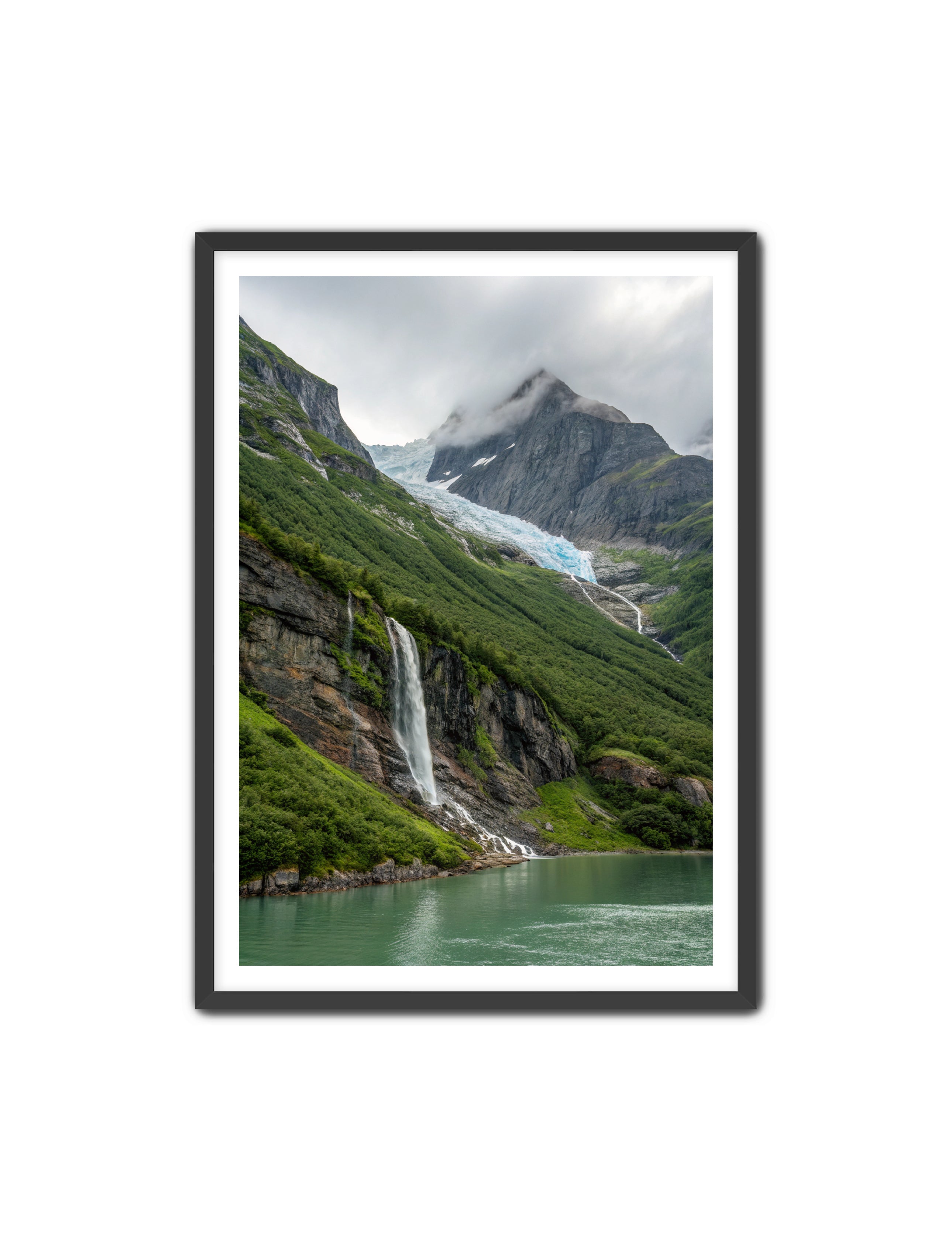 Apricus Prints 'Icelandic Drip' Apricus Art Collection