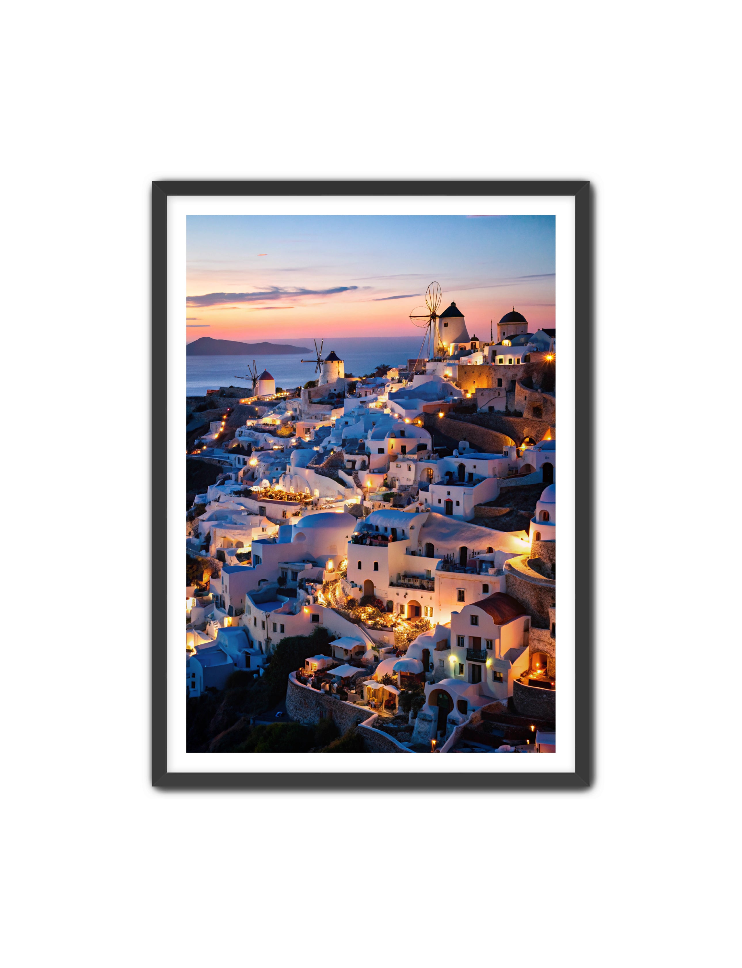 Apricus Prints La Bella Vita 'Evening Glow on the Aegean' Apricus Art Collection