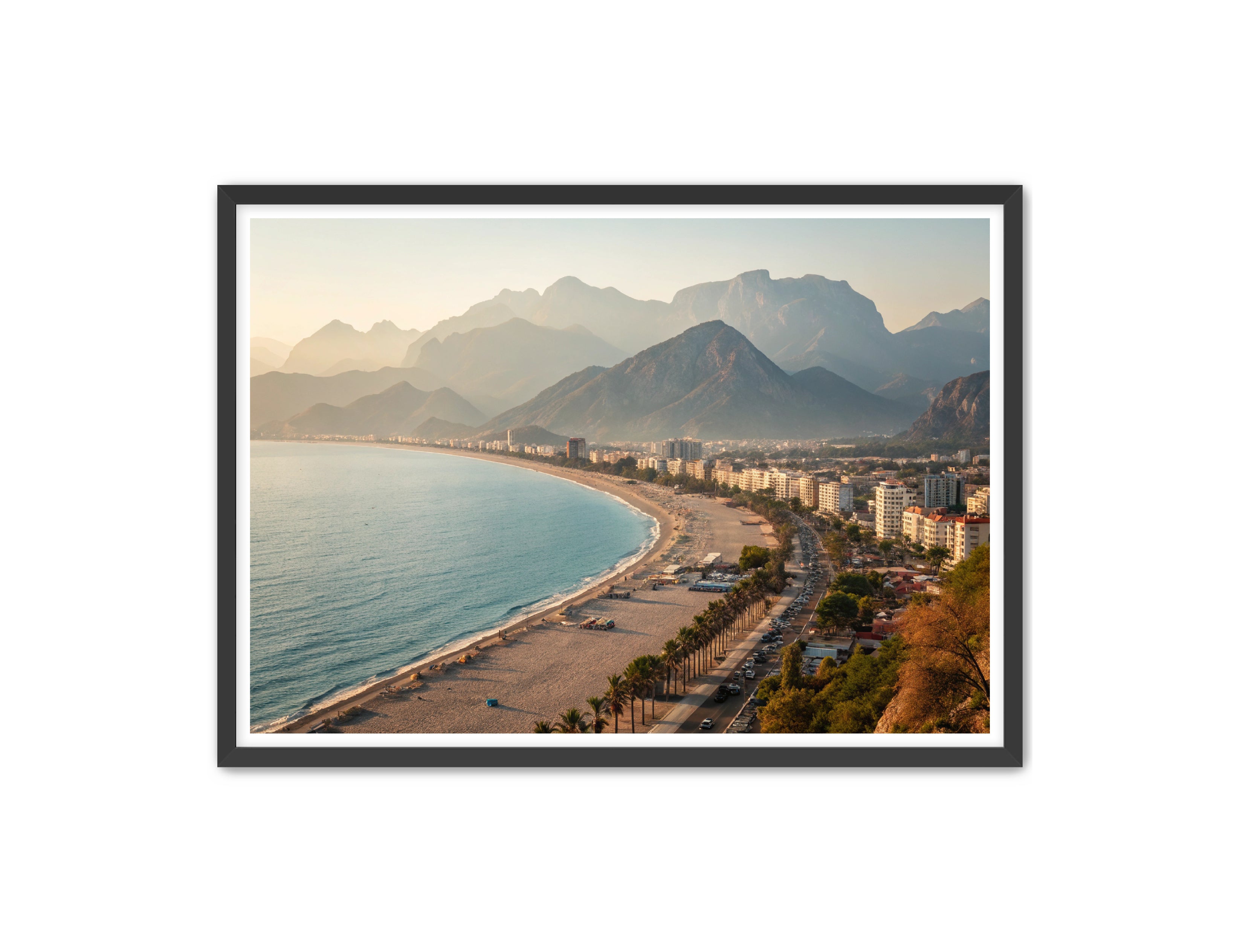 Apricus Prints Beaches 'Bay of Nice' Apricus Art Collection