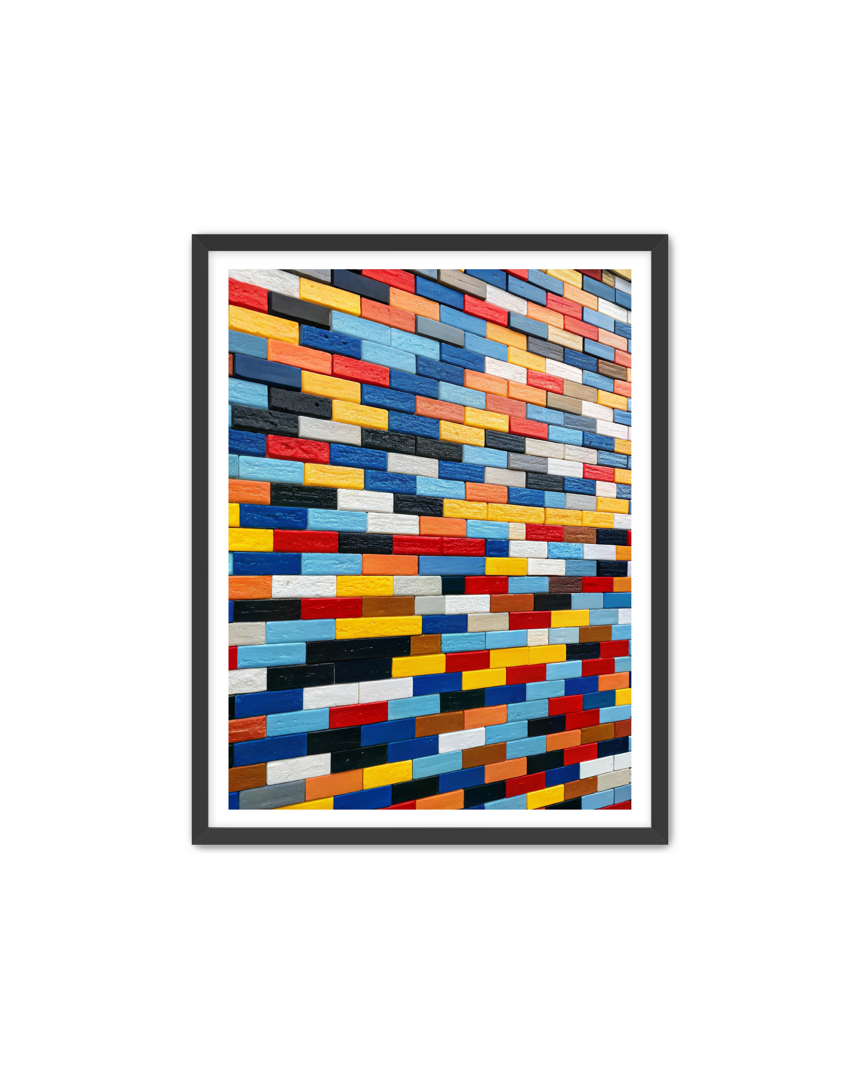 Abstract Prints 'Wall of Kinetic Dreams' Apricus Art Collection