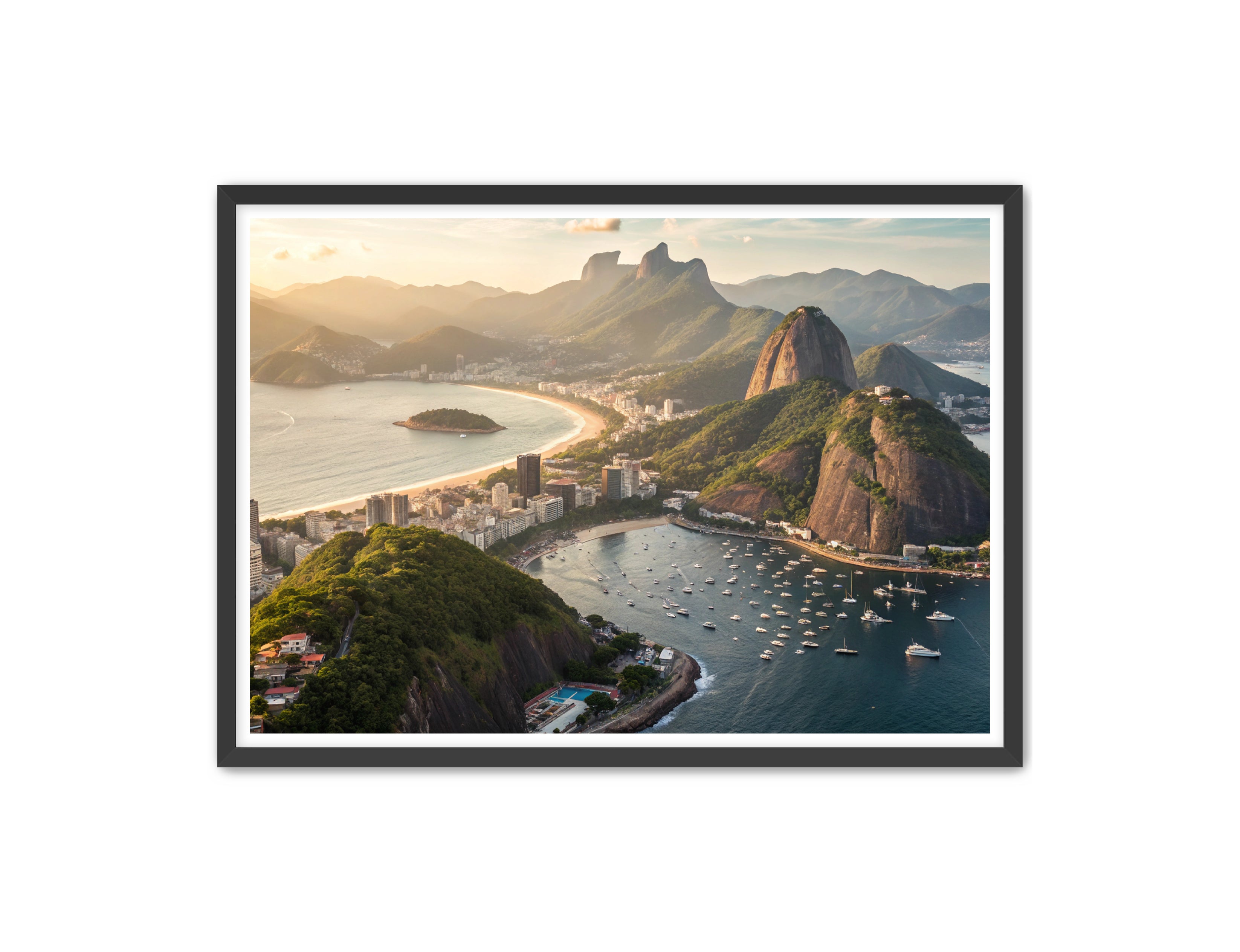 Apricus Prints 'Golden Shores of Brazil' Apricus Art Collection