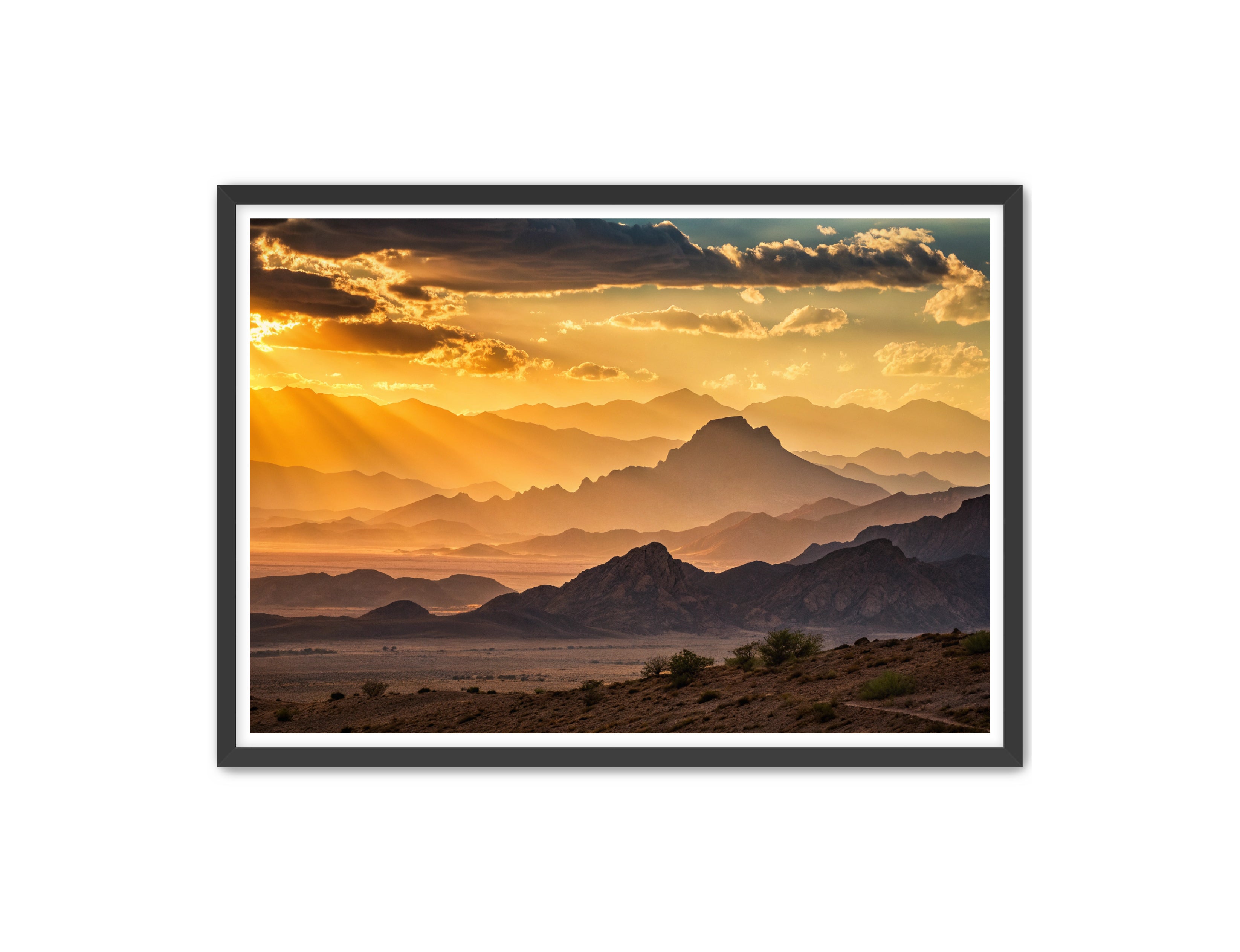 Apricus Prints 'Embers of the Arid Horizon' Apricus Art Collection