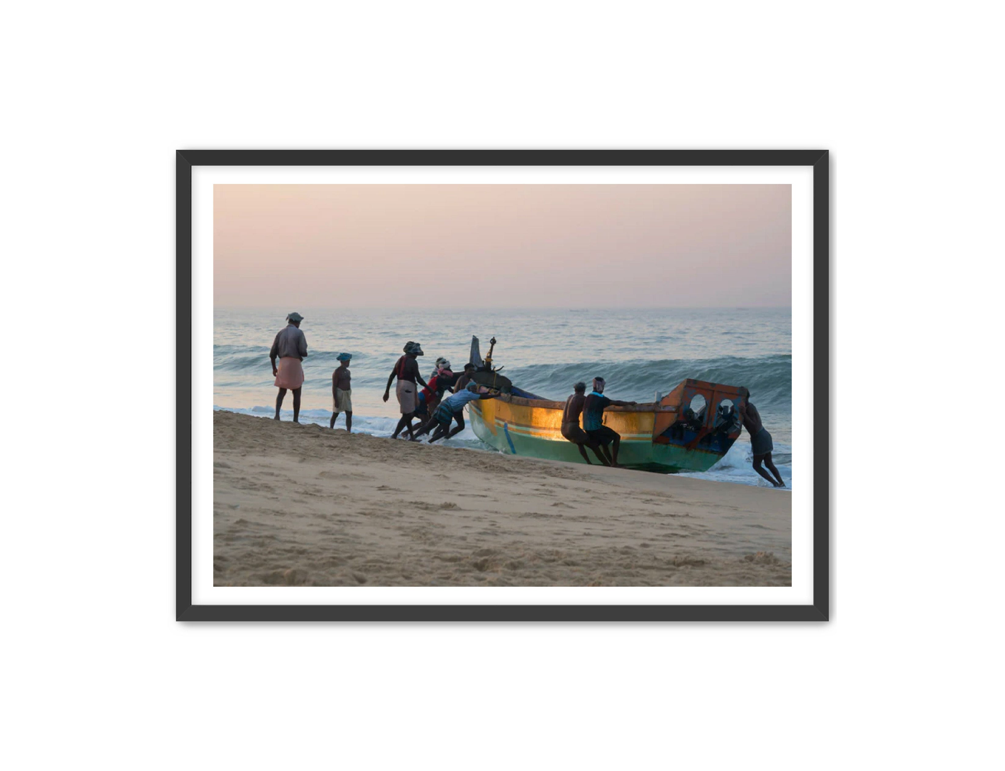 Landscape Photography Prints 'The fishermen' Aline Karagozlu