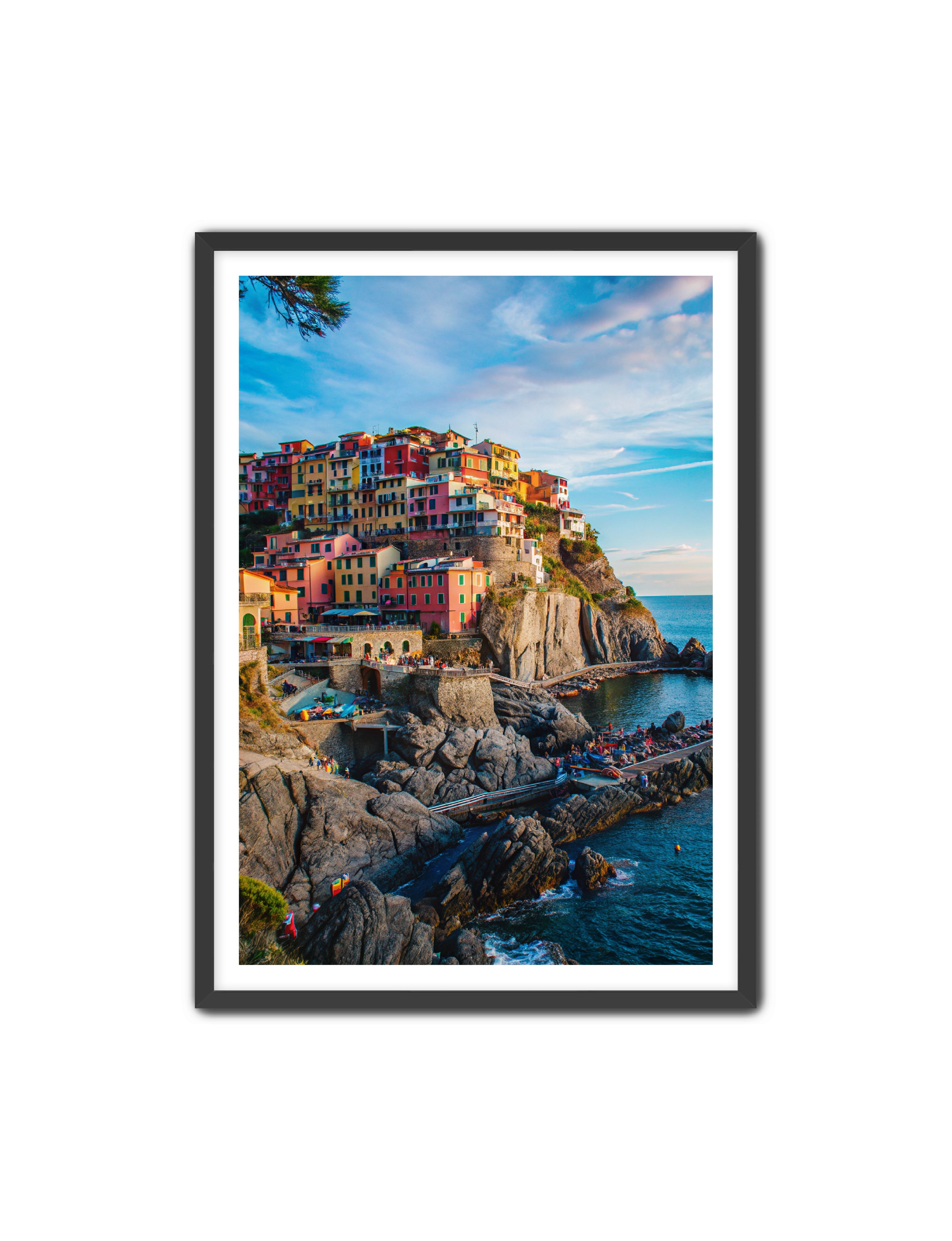 Apricus Prints La Bella Vita 'Cliffside Charm' Apricus Art Collection