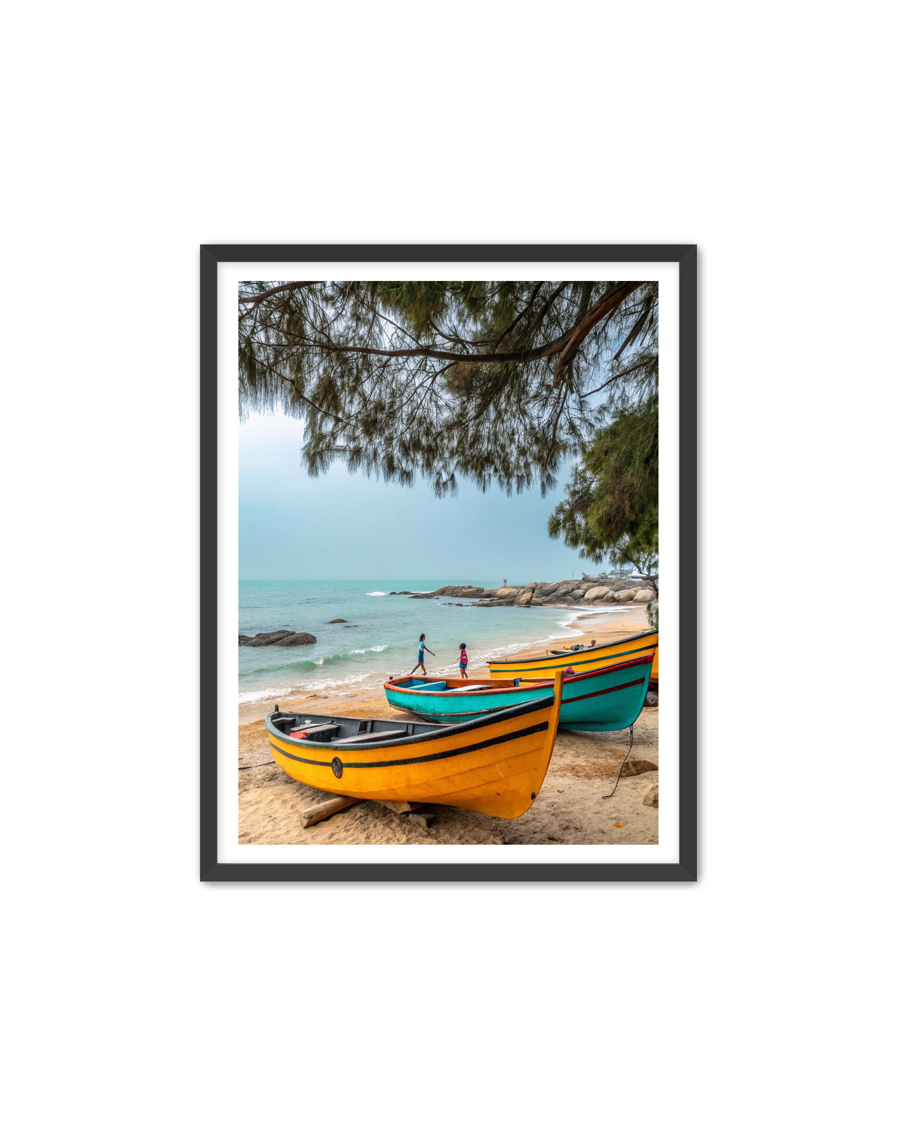 Apricus Prints Beaches 'Serenade of the Sea' Apricus Art Collection