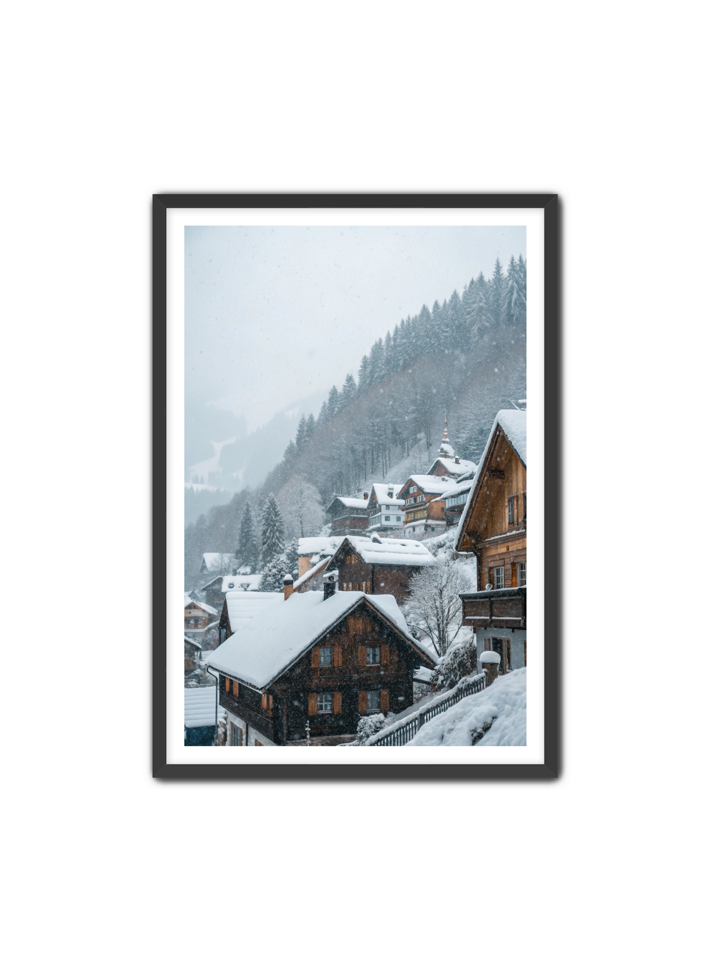 Apricus Prints 'Winter in the Alps' Apricus Art Collection