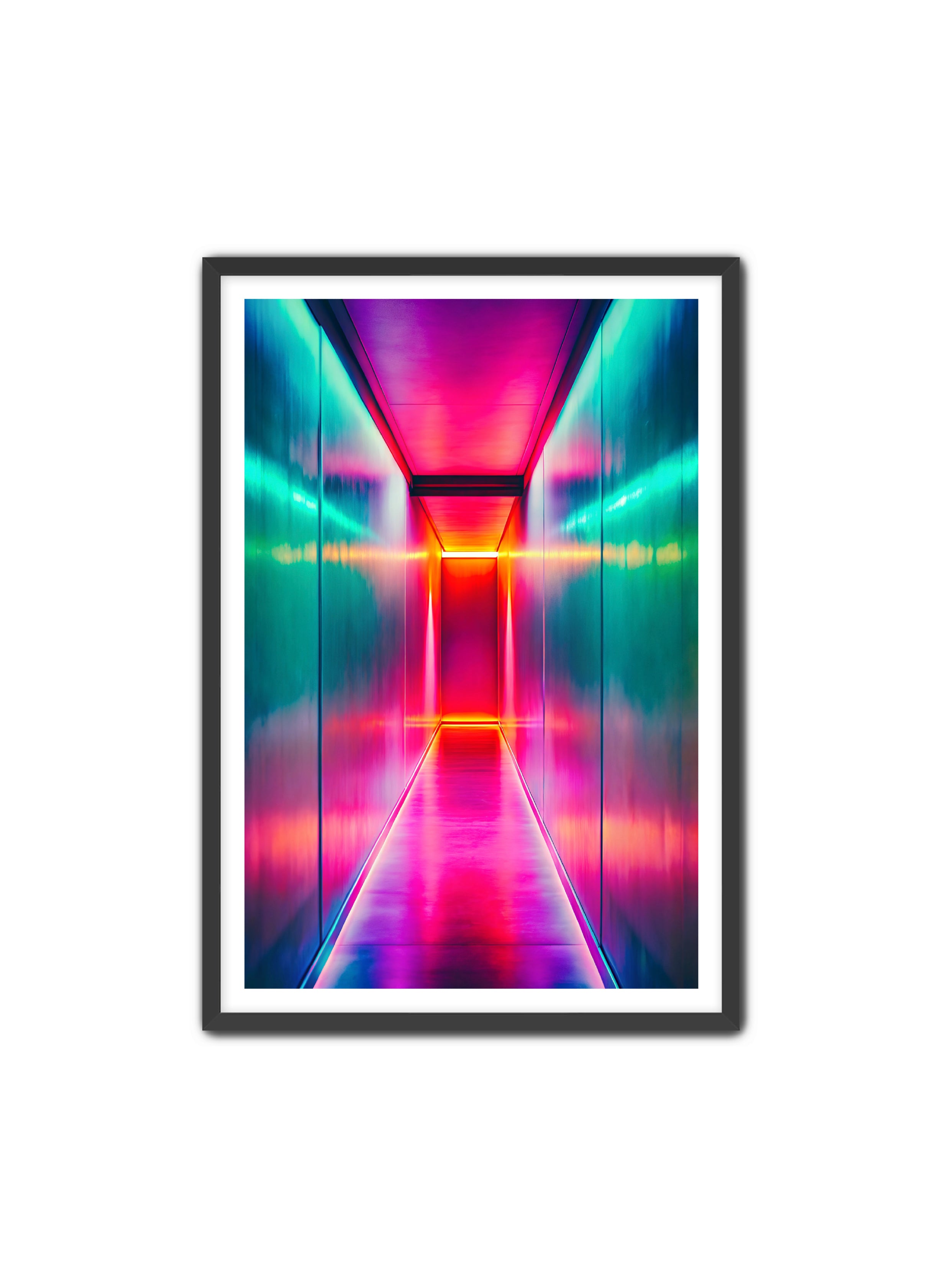 Abstract Prints 'Rem Cycle' Apricus Art Collection