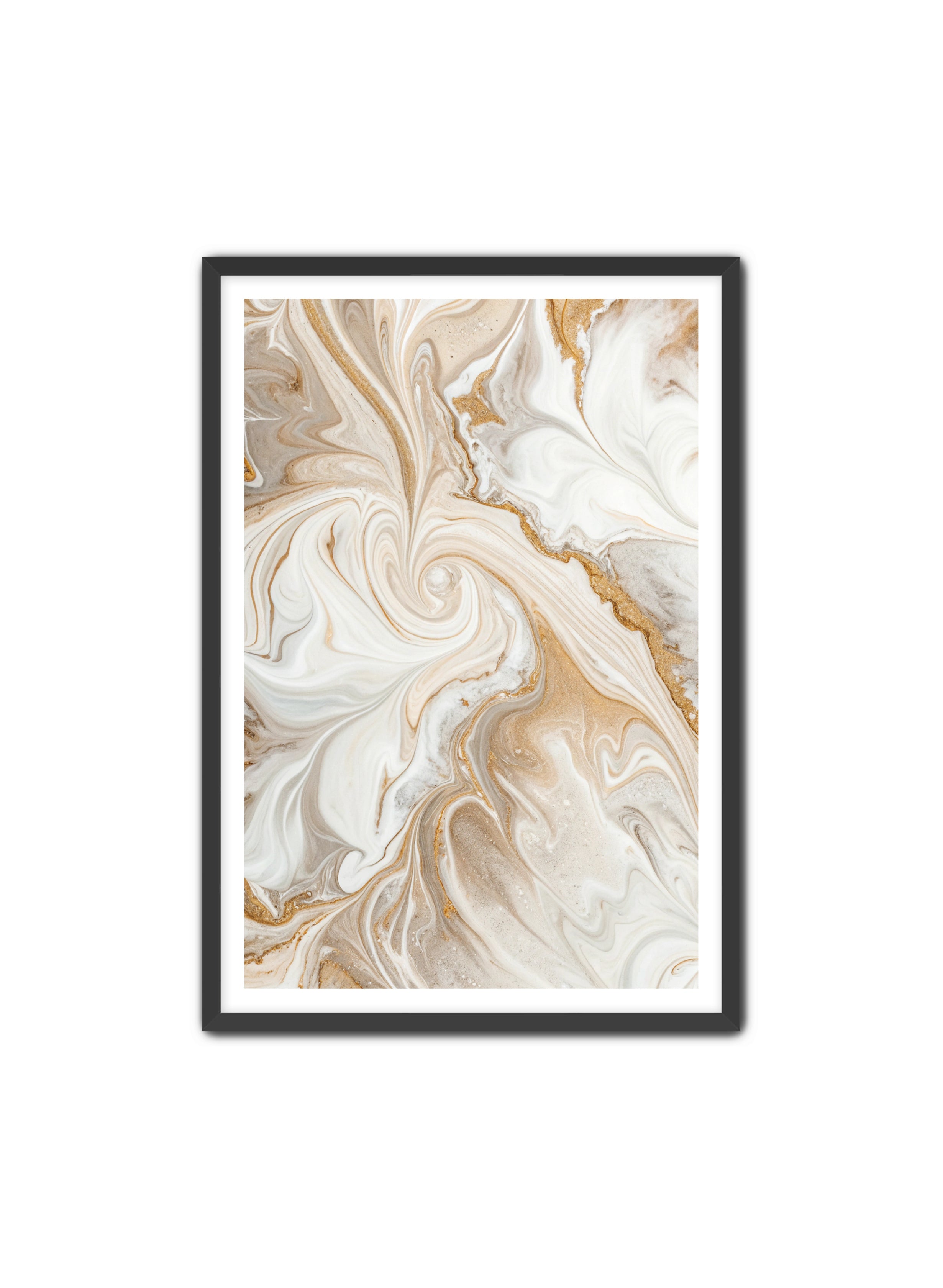 Abstract Prints 'Zenith Drift' Apricus Art Collection