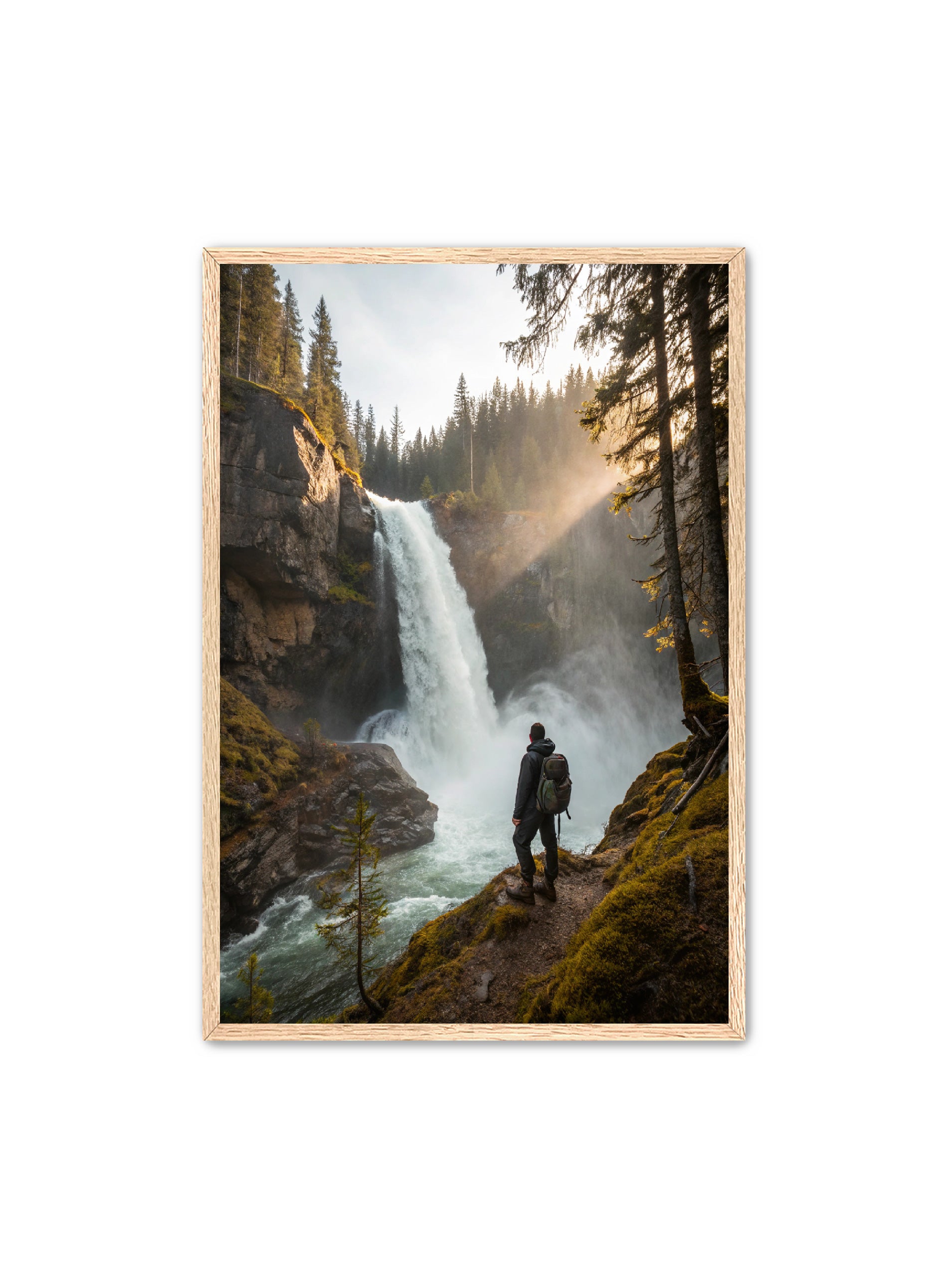 Apricus Prints 'Lost in the Falls' Apricus Art Collection