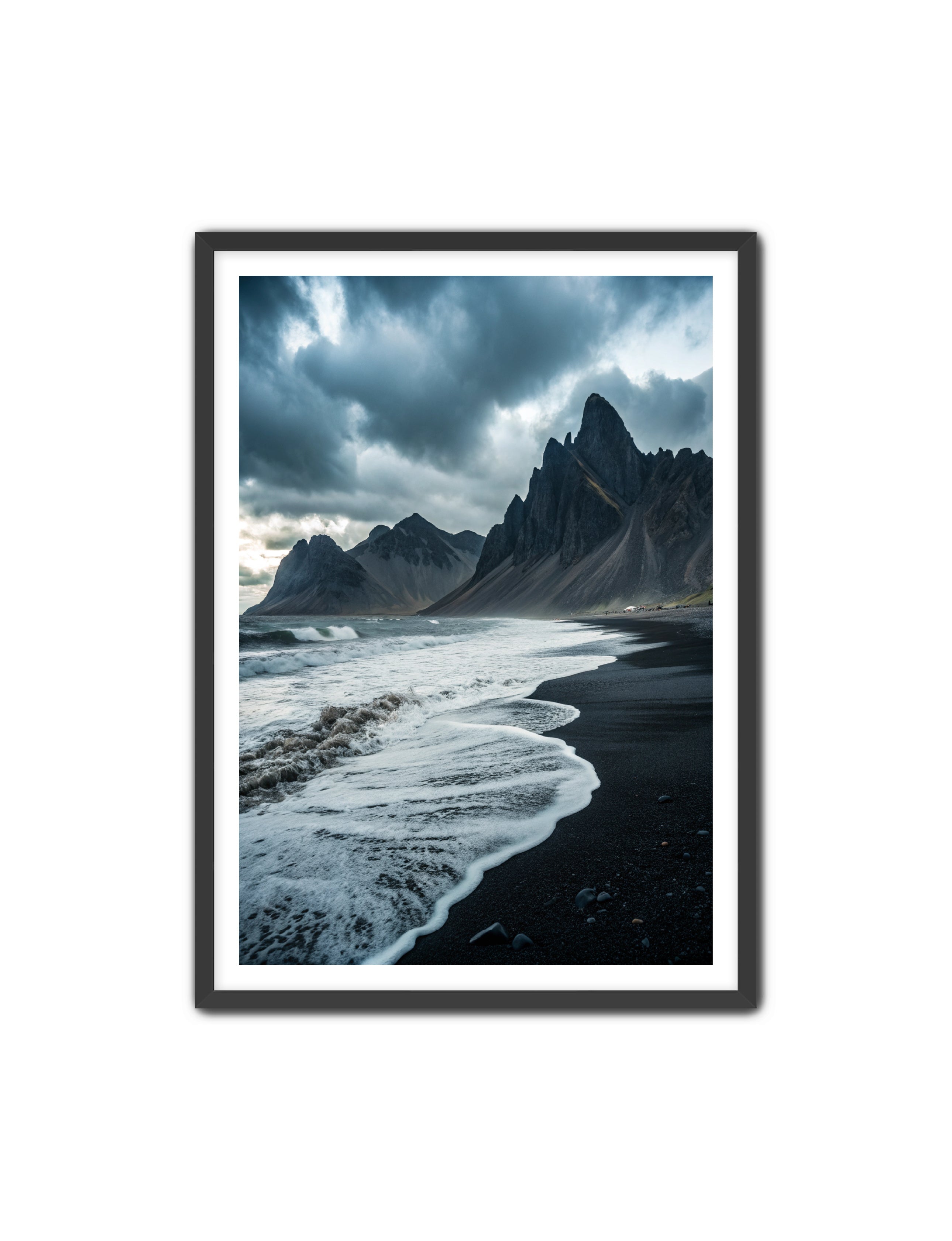 Apricus Prints Beaches 'Icelandic Coastlione' Apricus Art Collection