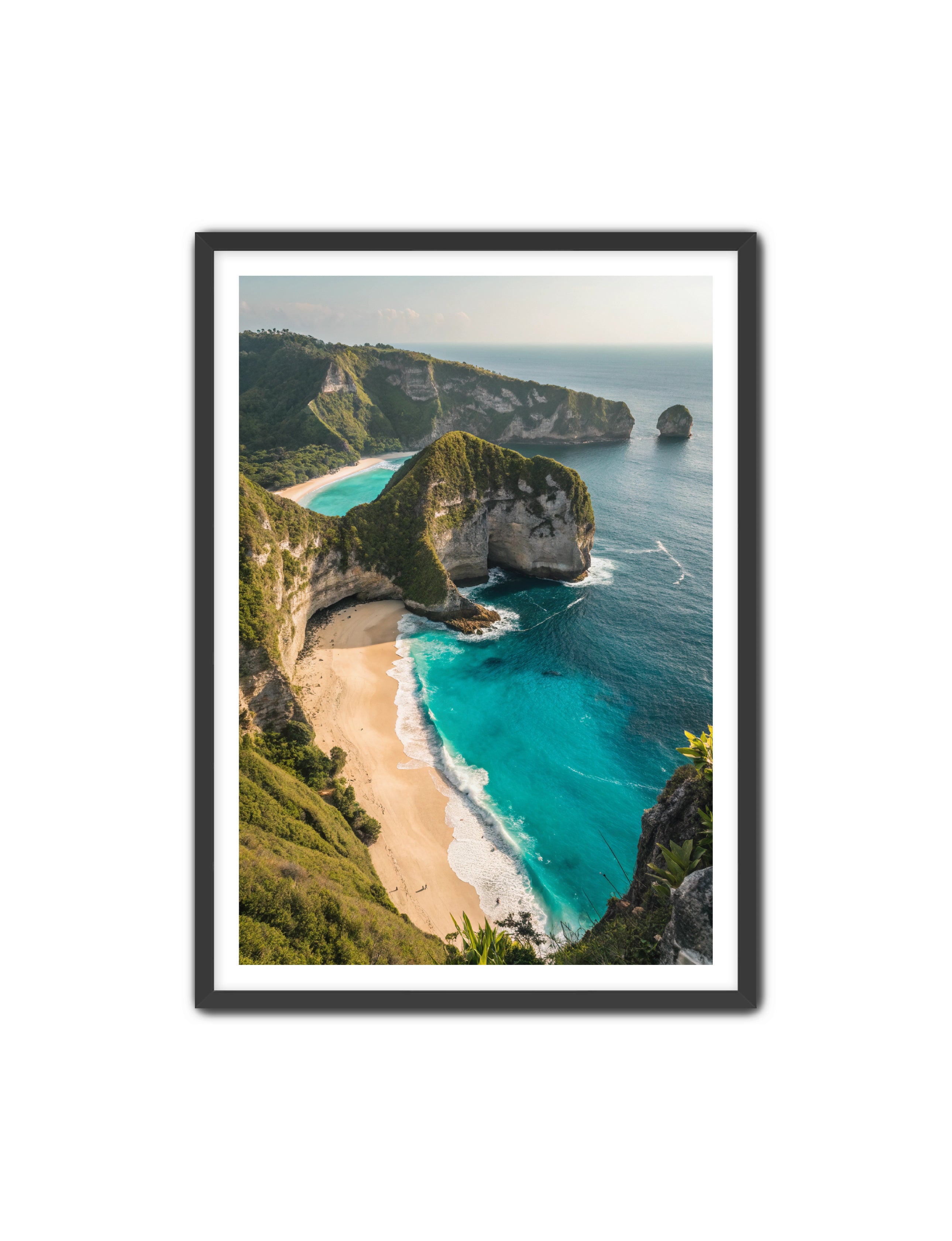 Apricus Prints Beaches 'King's Rock' Apricus Art Collection