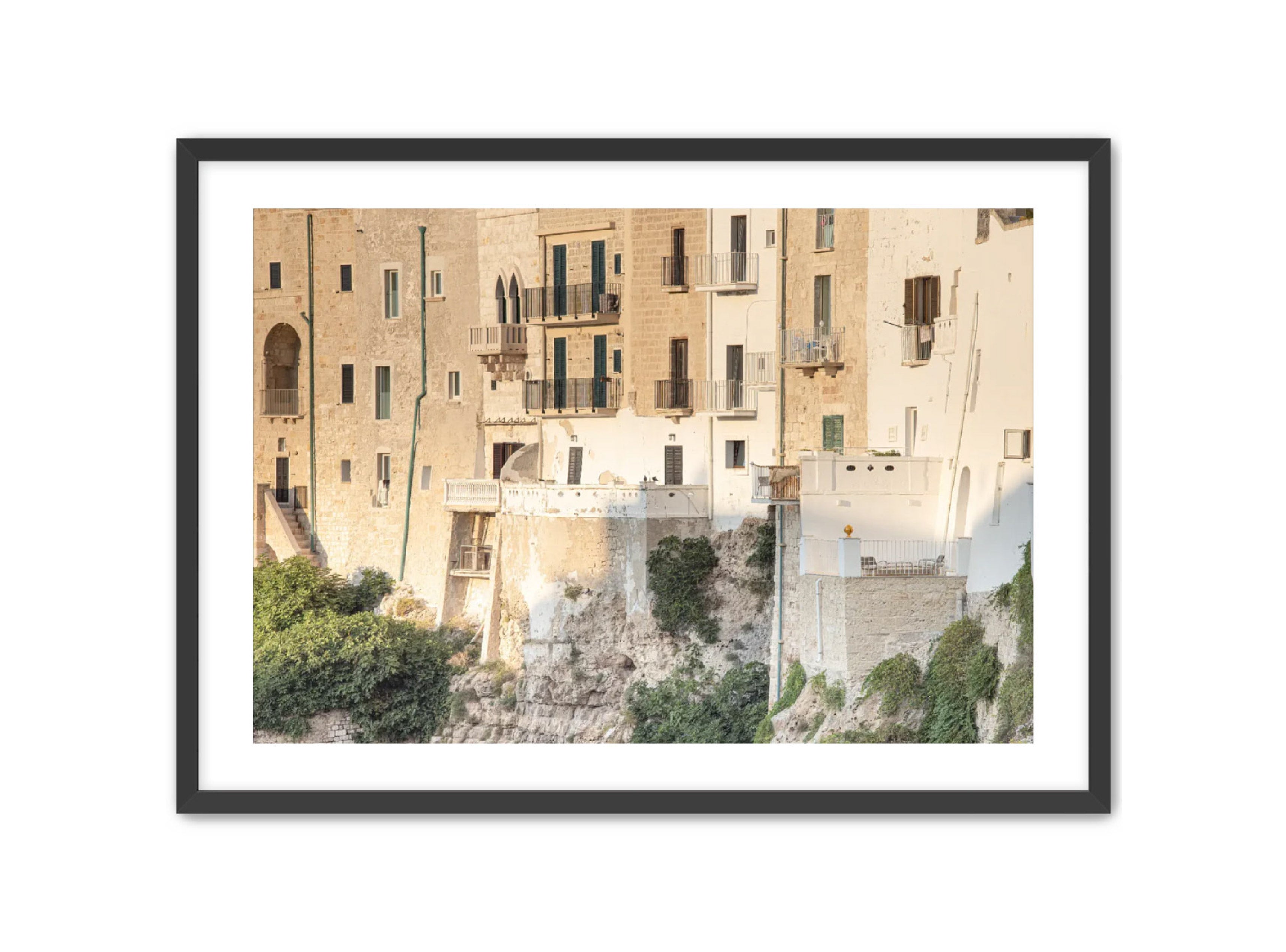 photography Prints 'FACADE OF POLIGNANO' Erin Rudzinski