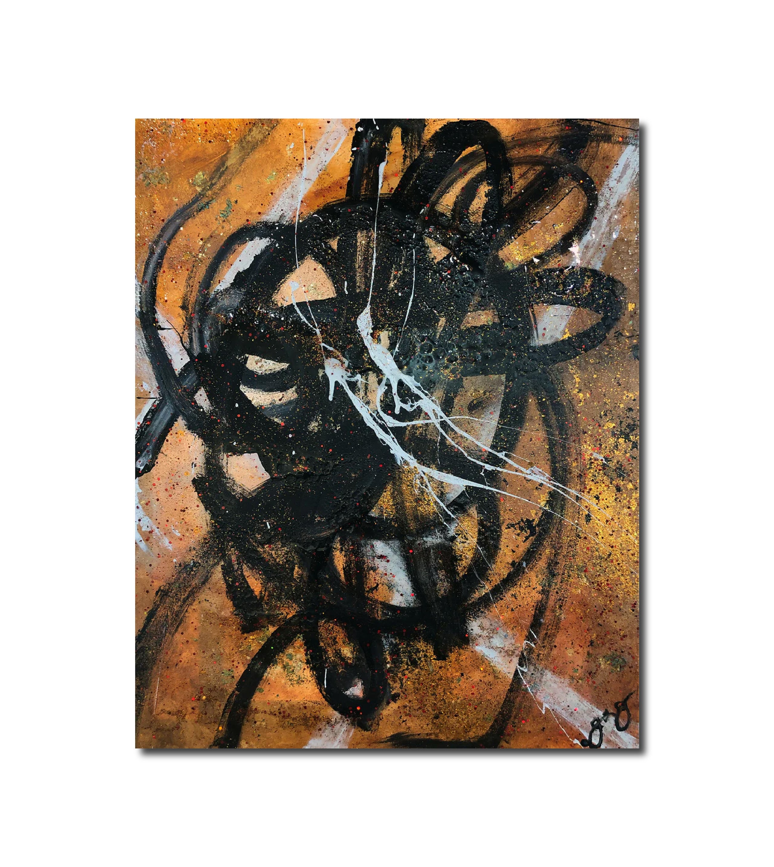 Abstract Acrylic Contemporary cypher 5 Jason Lincoln Jeffers