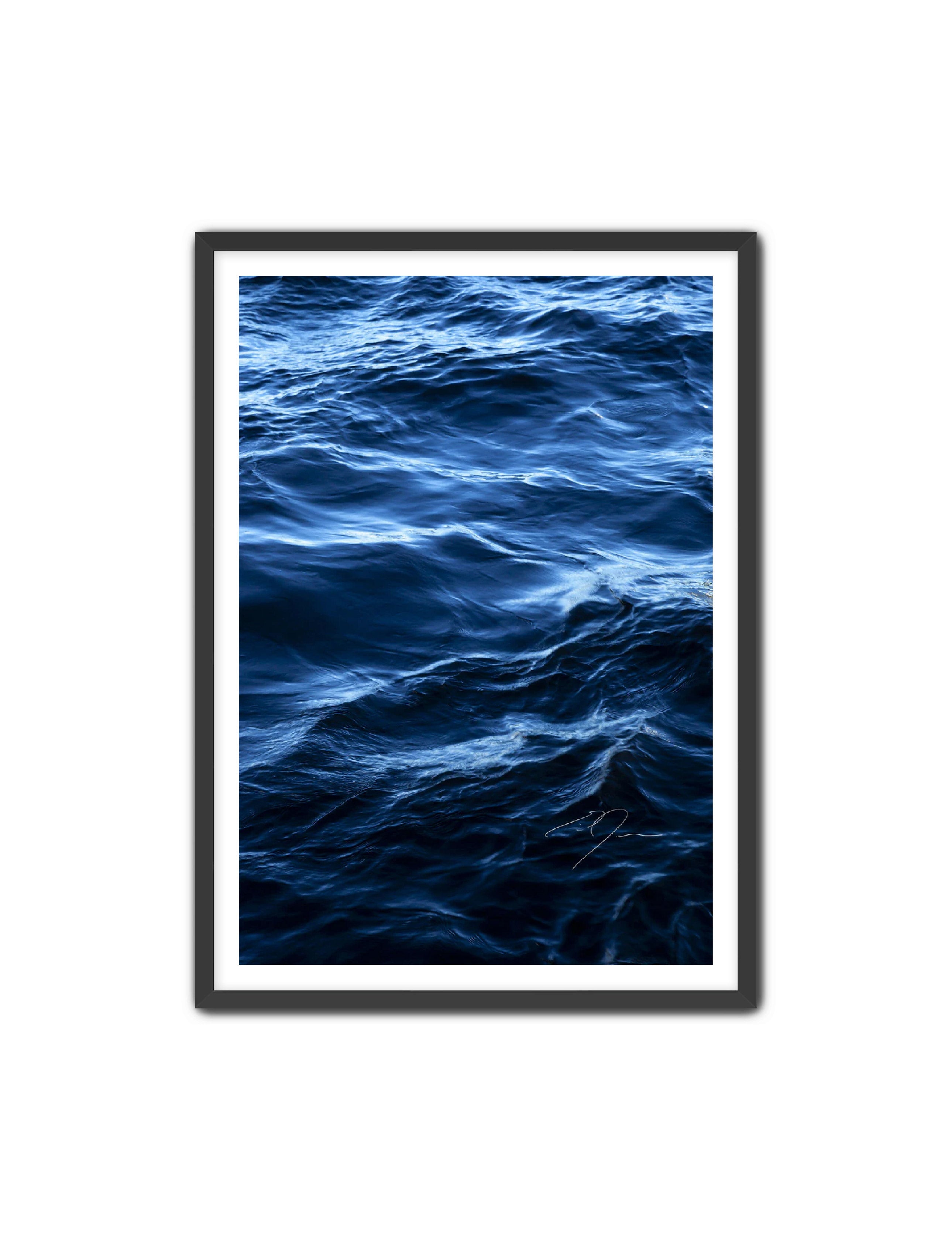 Art Contemporary Photography Prints Seascape 'Water, No.13' Eric C. Jackson Studio