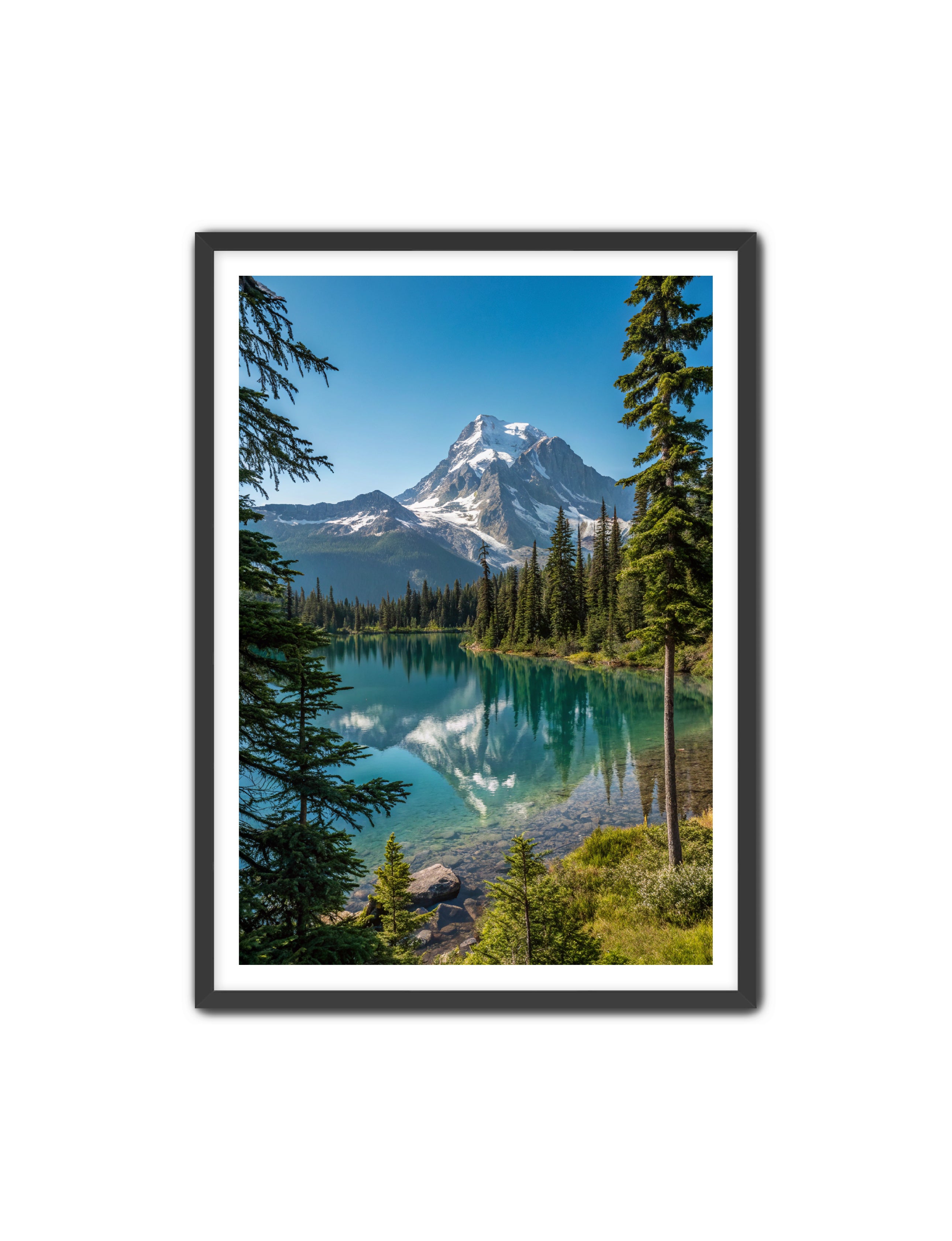 Apricus Prints 'Mirror of the Peak' Apricus Art Collection