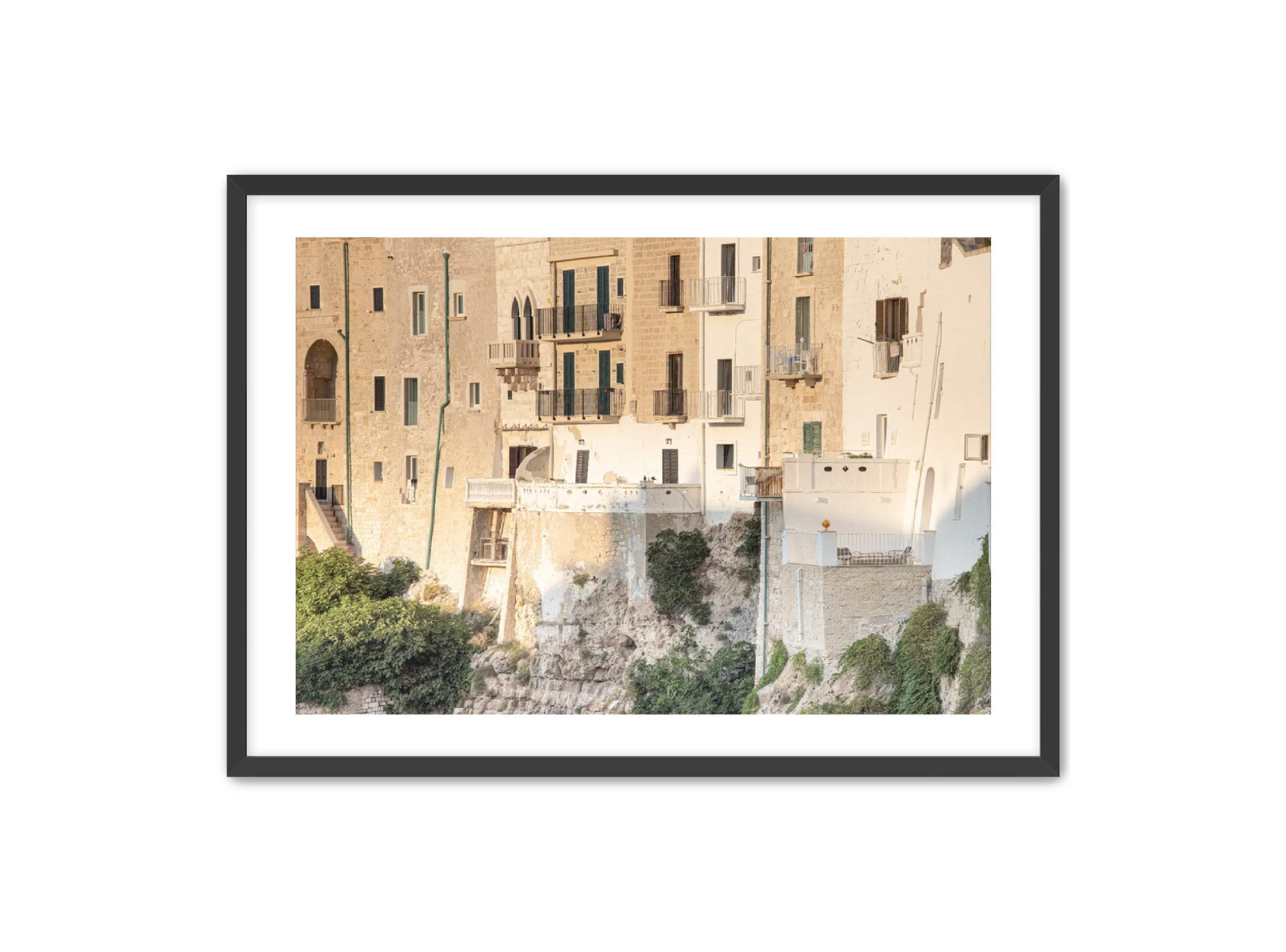 photography Prints 'FACADE OF POLIGNANO' Erin Rudzinski