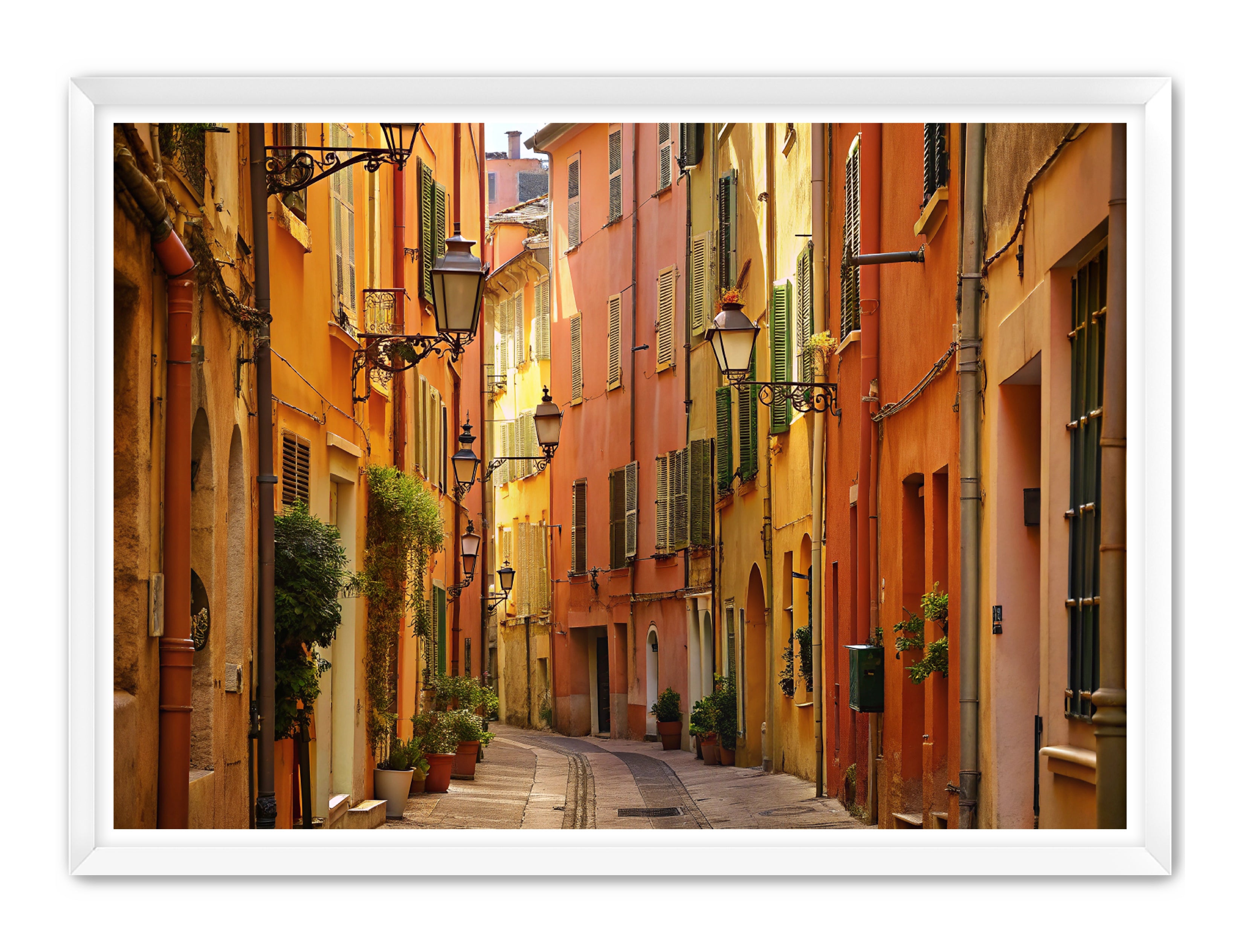 Apricus Prints La Bella Vita 'Riviera Alley' Apricus Art Collection