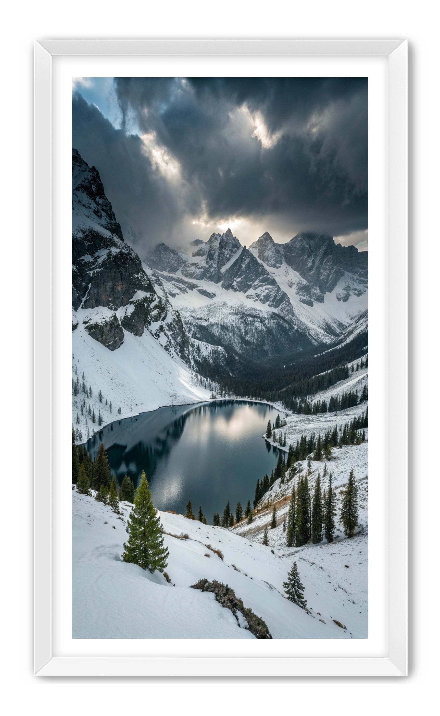 Apricus Prints 'Glacial Pool' Apricus Art Collection