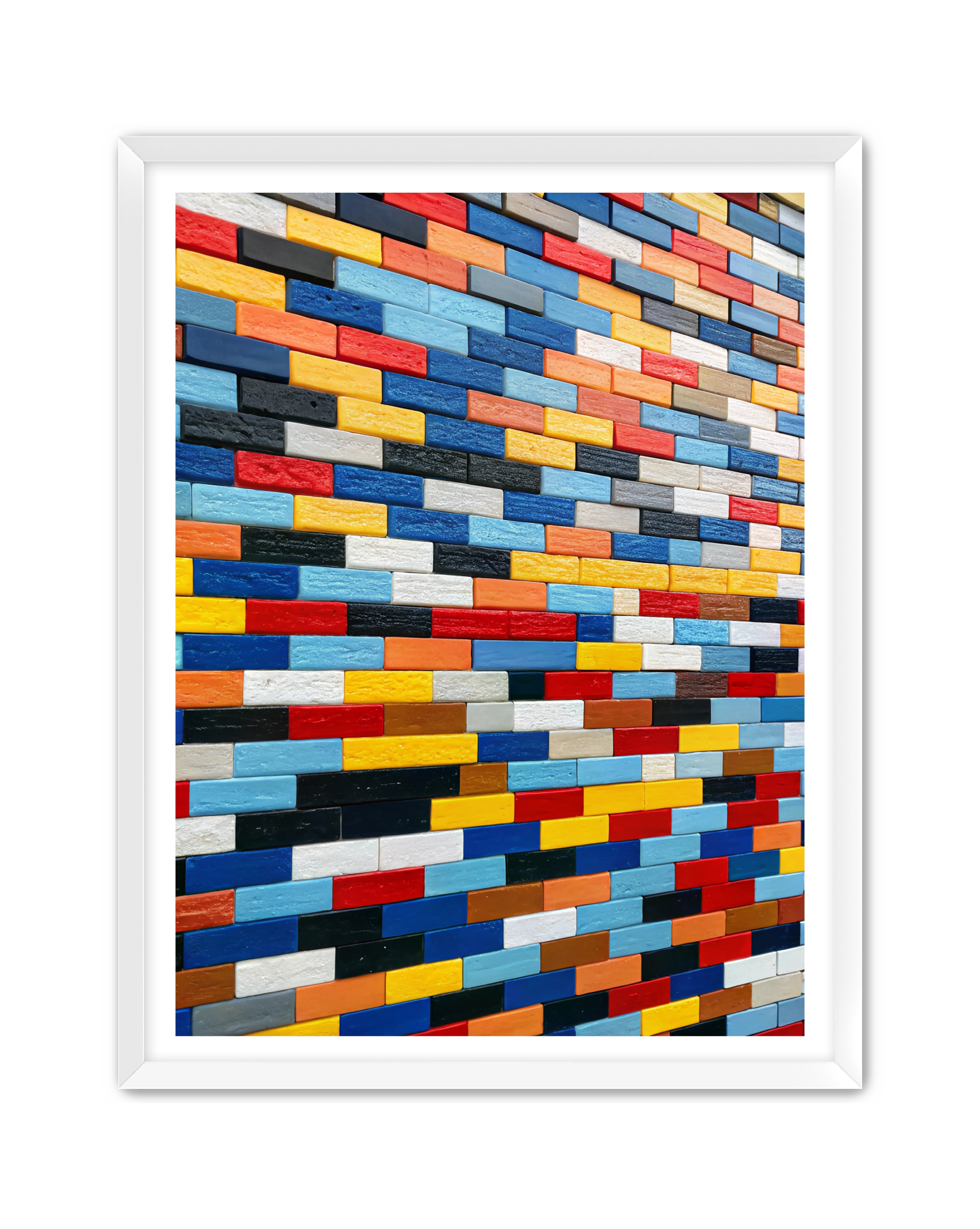 Abstract Prints 'Wall of Kinetic Dreams' Apricus Art Collection