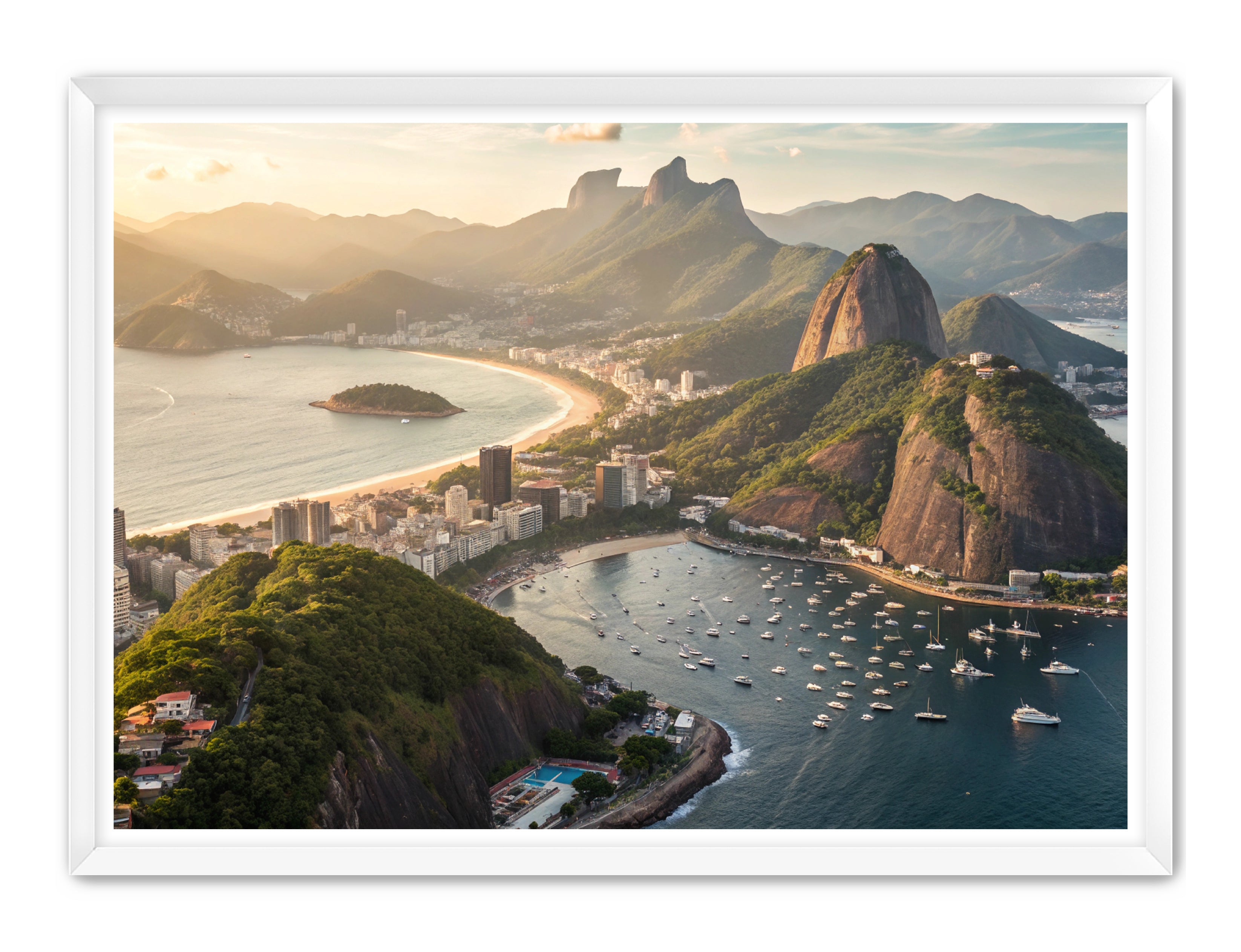 Apricus Prints 'Golden Shores of Brazil' Apricus Art Collection