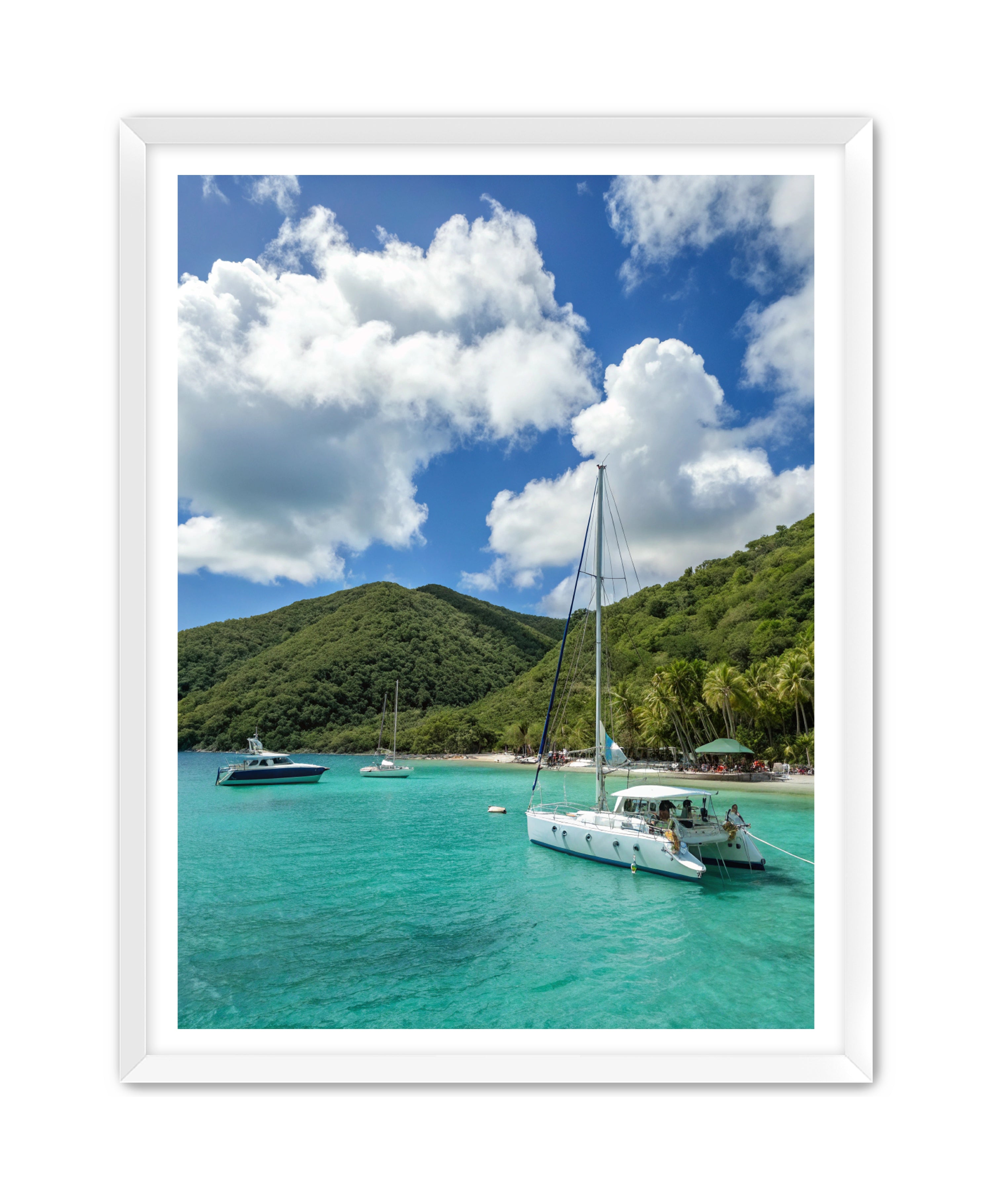 Apricus Prints Beaches 'Anchored Just Right' Apricus Art Collection