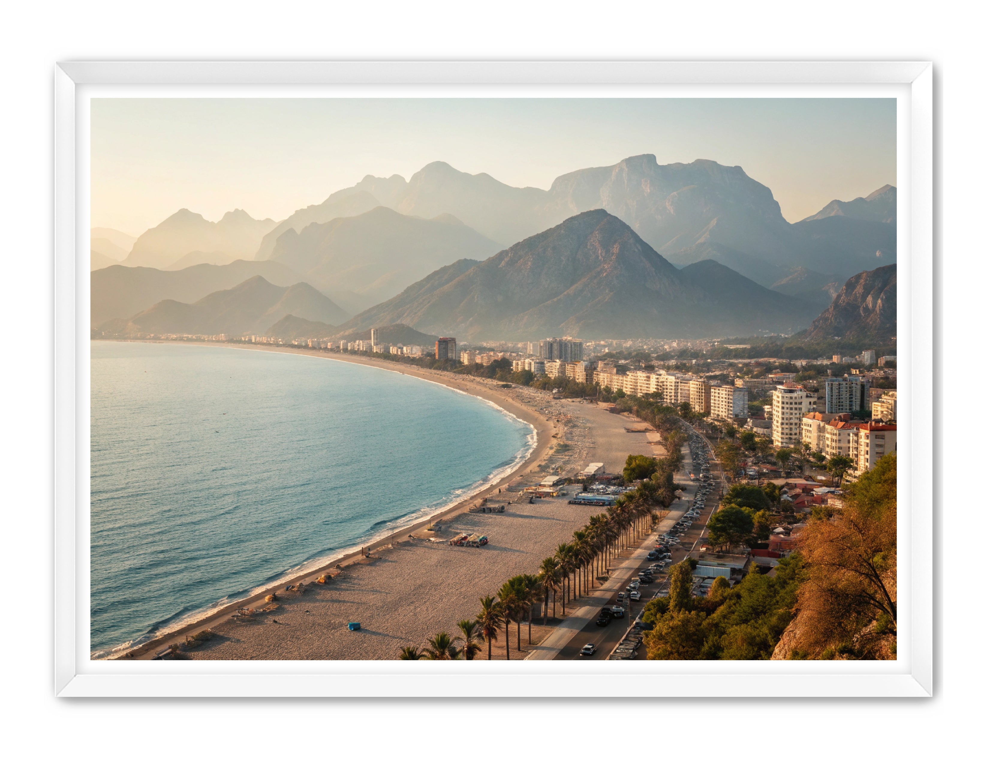 Apricus Prints Beaches 'Bay of Nice' Apricus Art Collection