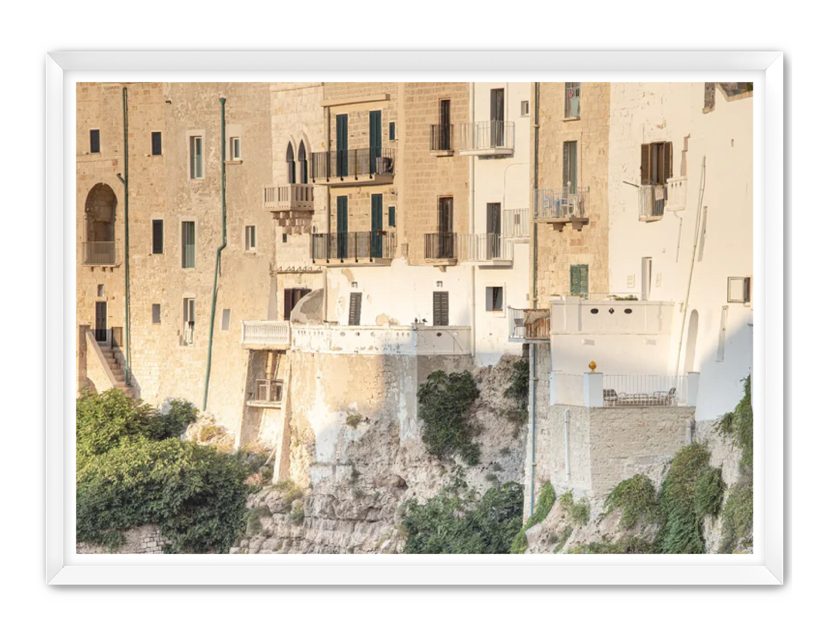 photography Prints 'FACADE OF POLIGNANO' Erin Rudzinski