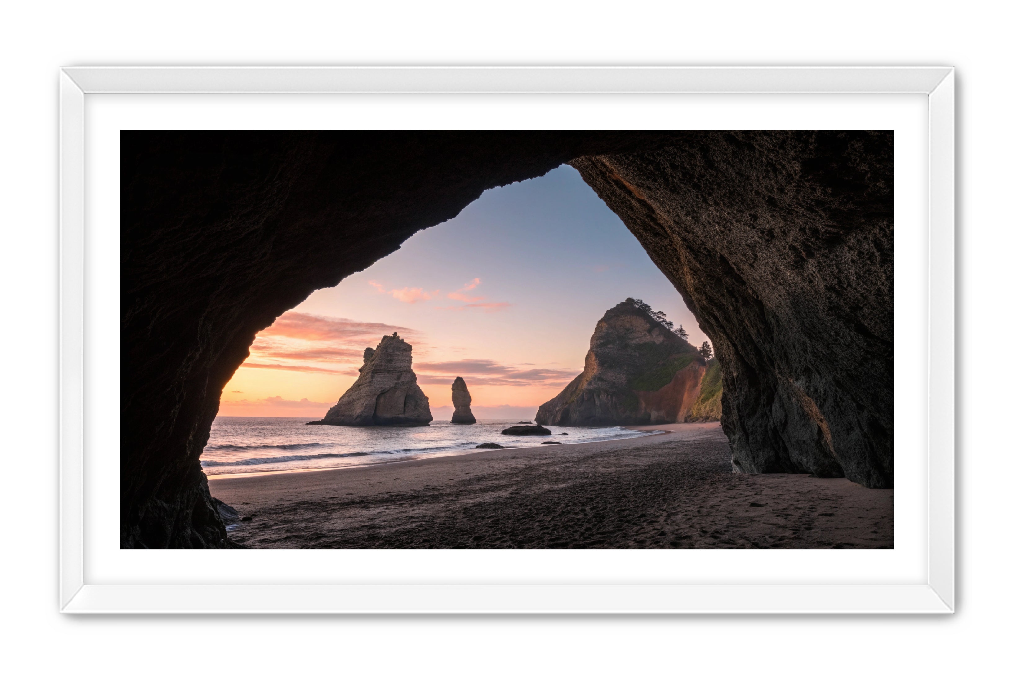 Apricus Prints Beaches 'Rock Framed Horizon' Apricus Art Collection