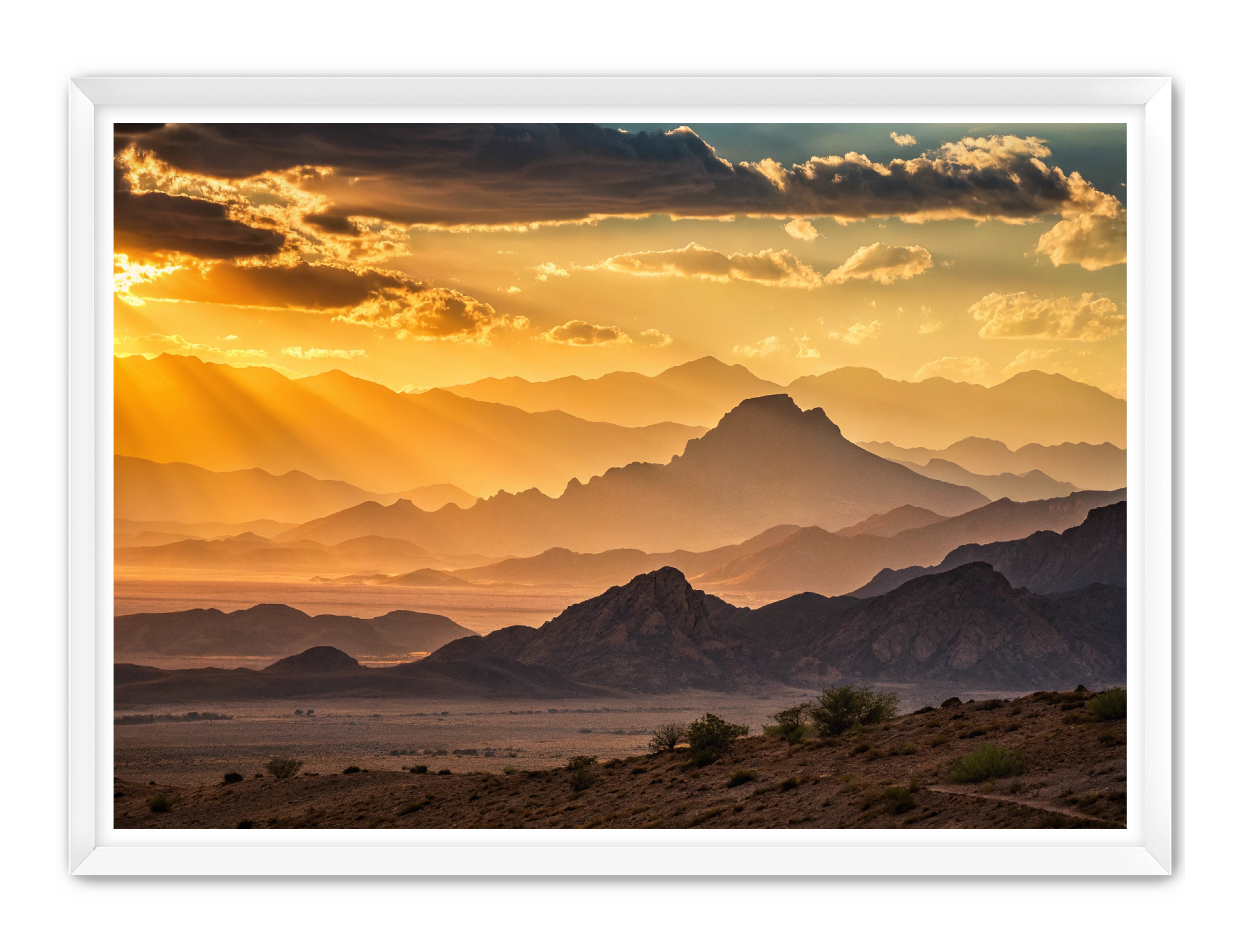 Apricus Prints 'Embers of the Arid Horizon' Apricus Art Collection