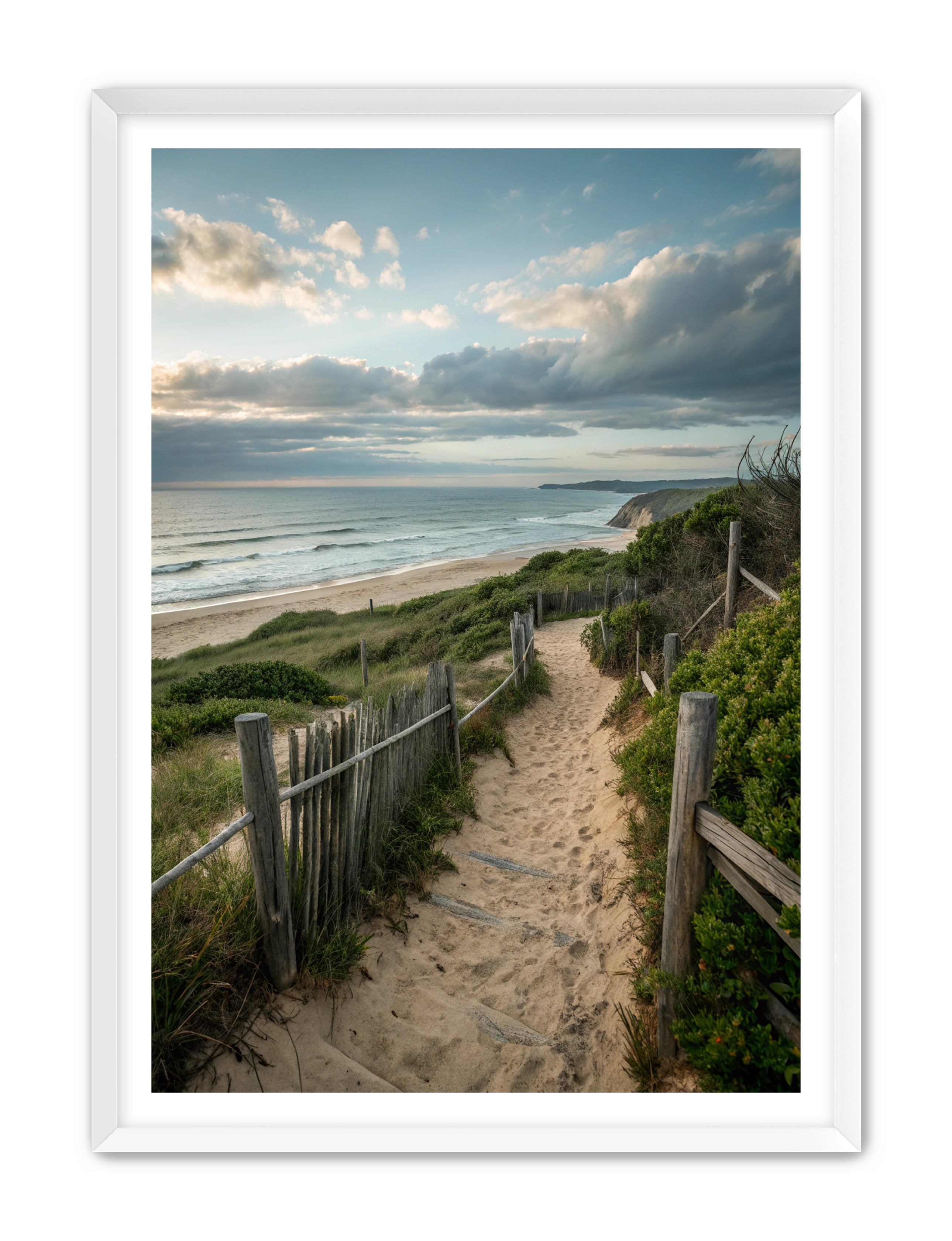 Apricus Prints Beaches 'Down We Go' Apricus Art Collection