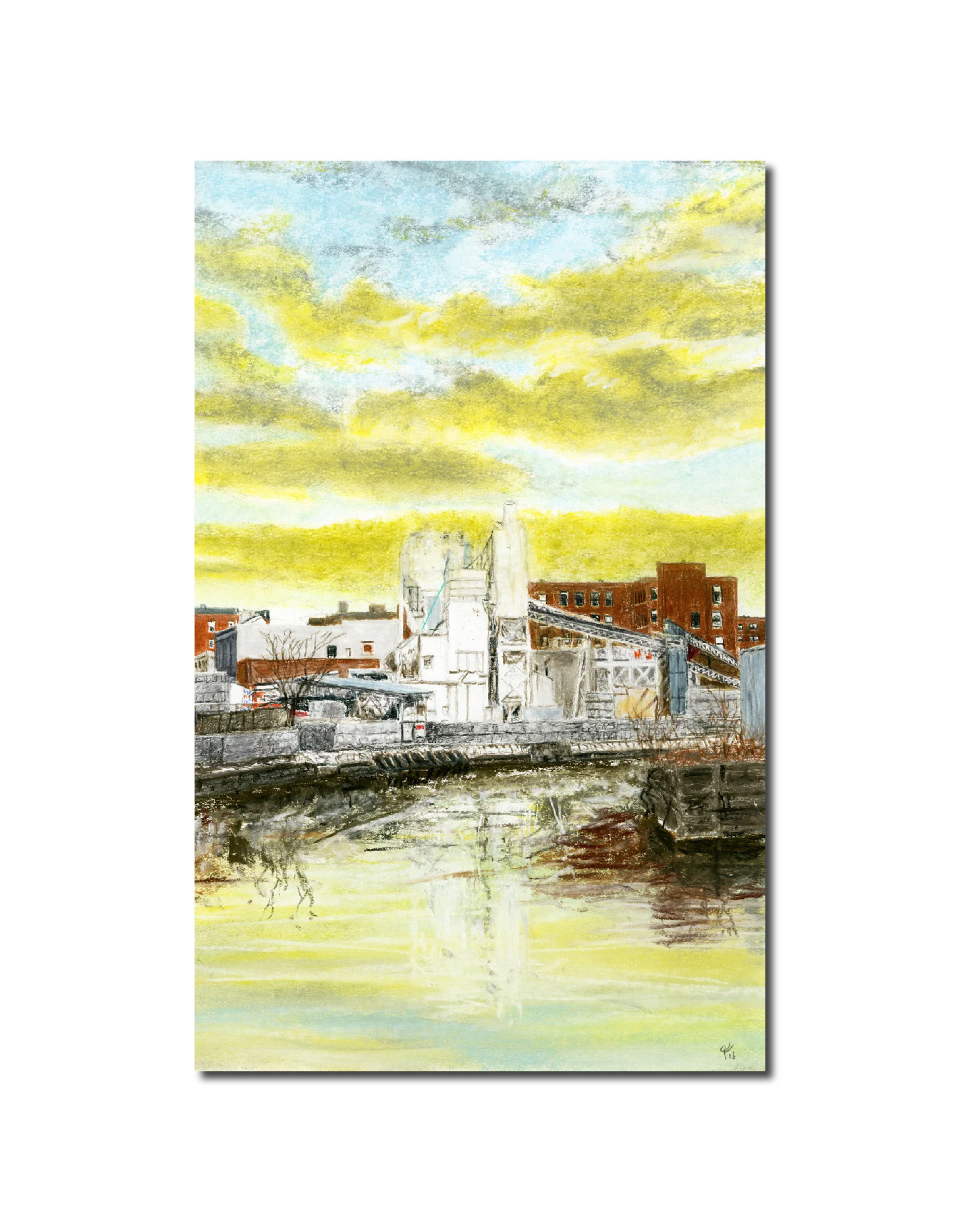 Cityscape Cement Factory, Gowanus Canal Jim Fischer