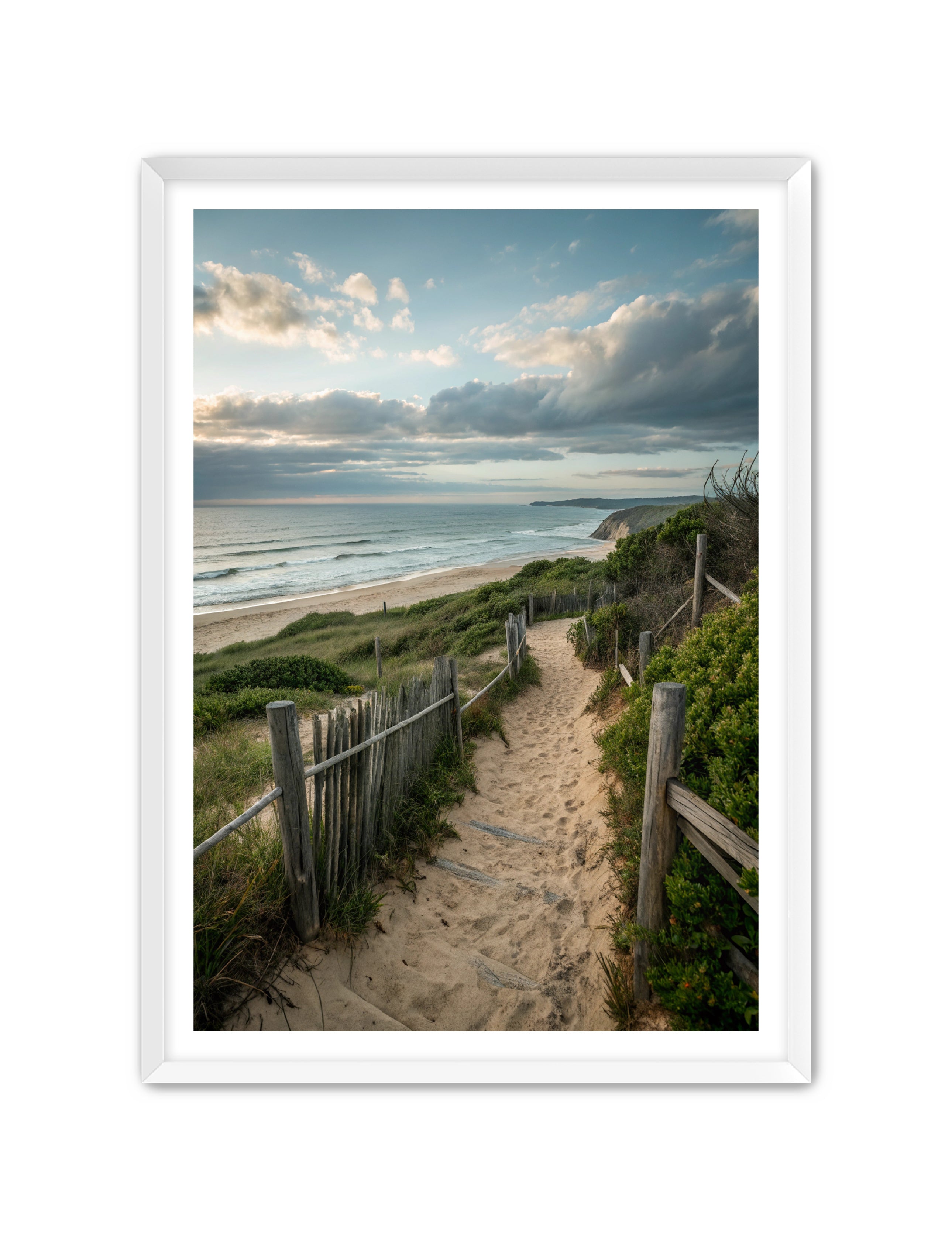 Apricus Prints Beaches 'Down We Go' Apricus Art Collection