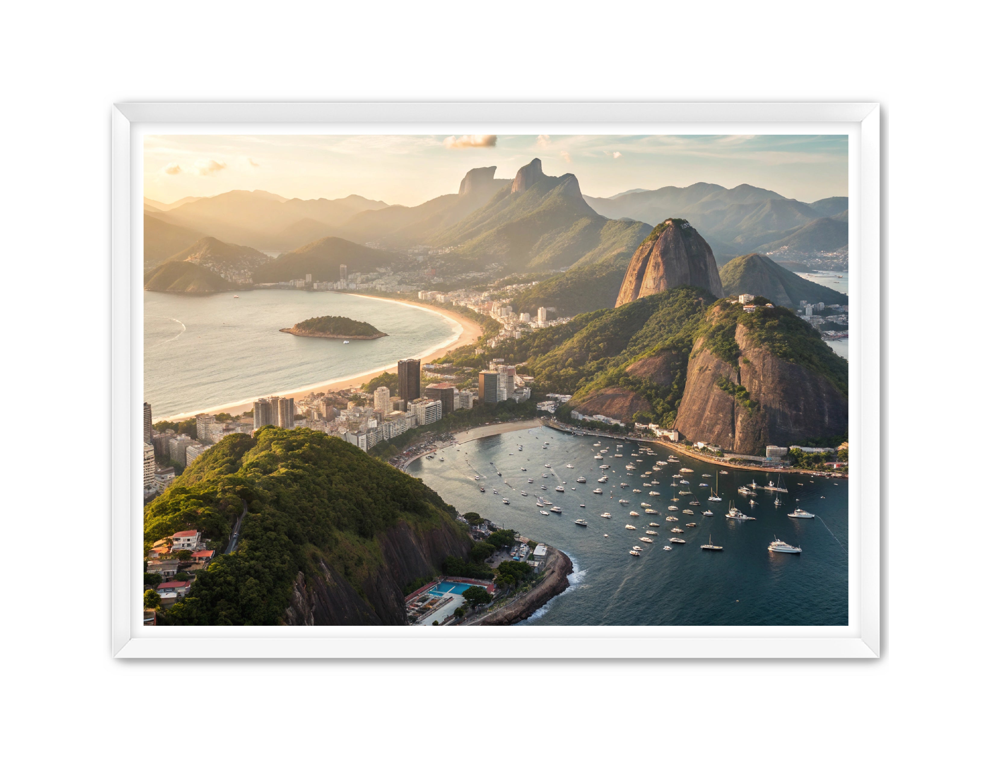 Apricus Prints 'Golden Shores of Brazil' Apricus Art Collection