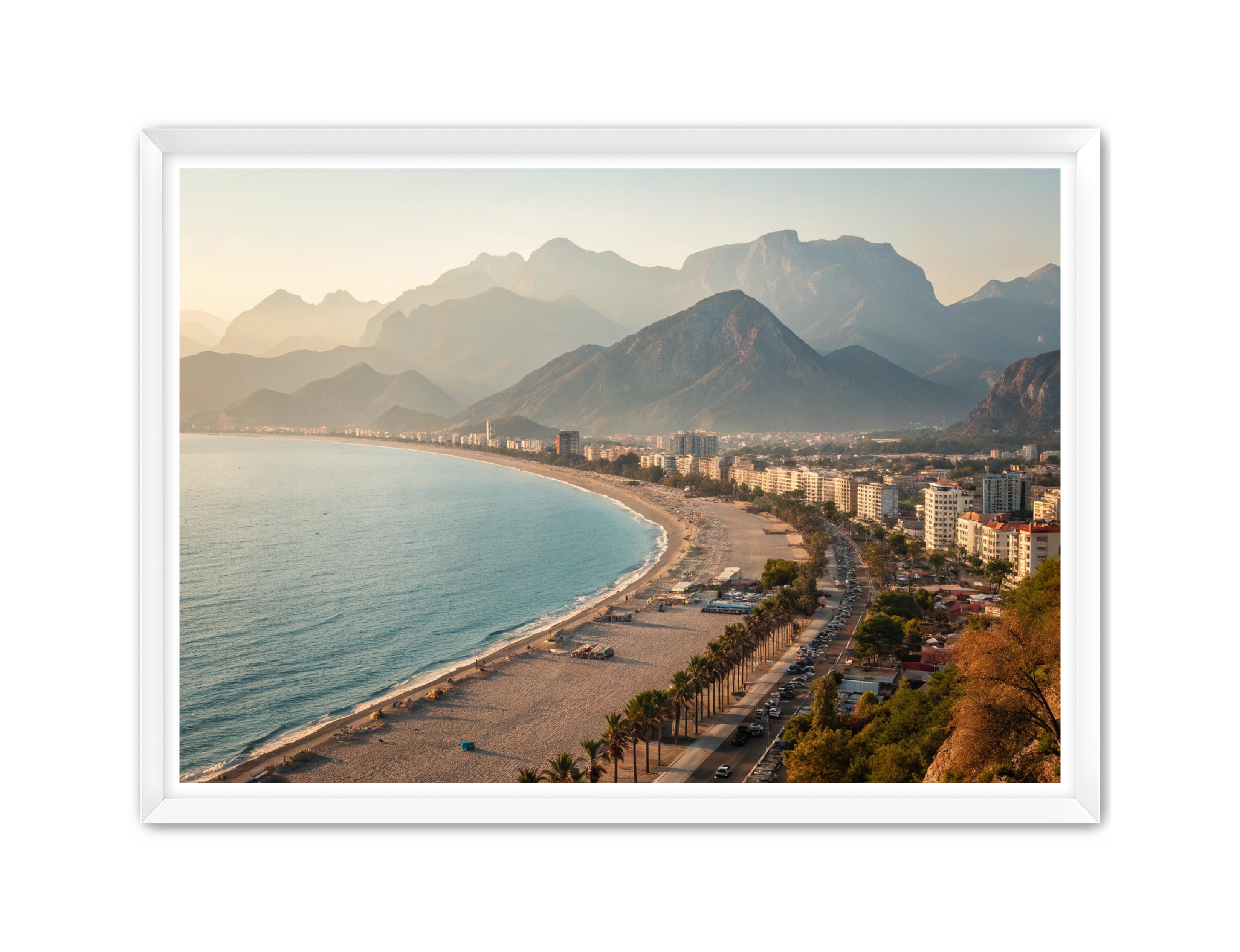 Apricus Prints Beaches 'Bay of Nice' Apricus Art Collection