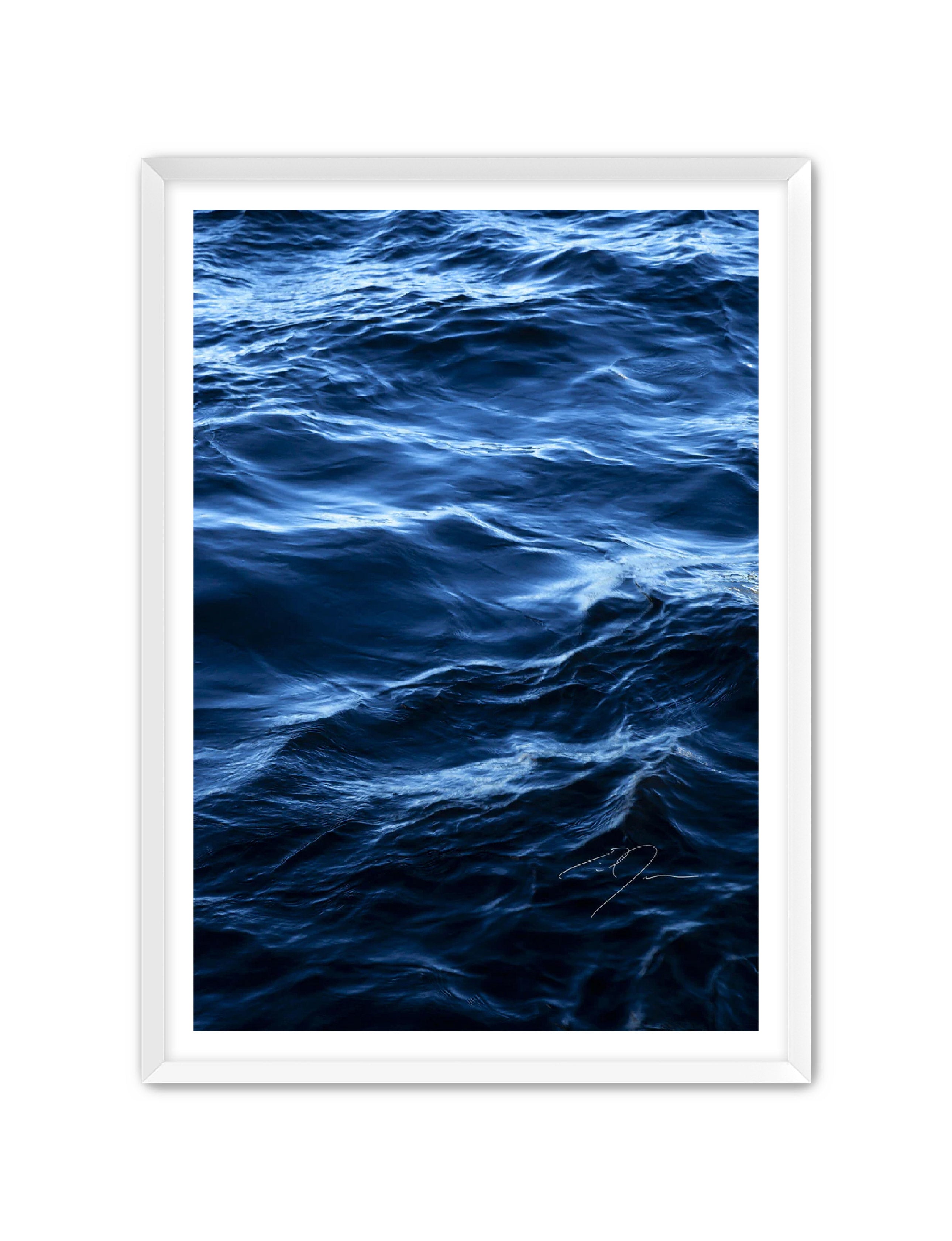 Art Contemporary Photography Prints Seascape 'Water, No.13' Eric C. Jackson Studio