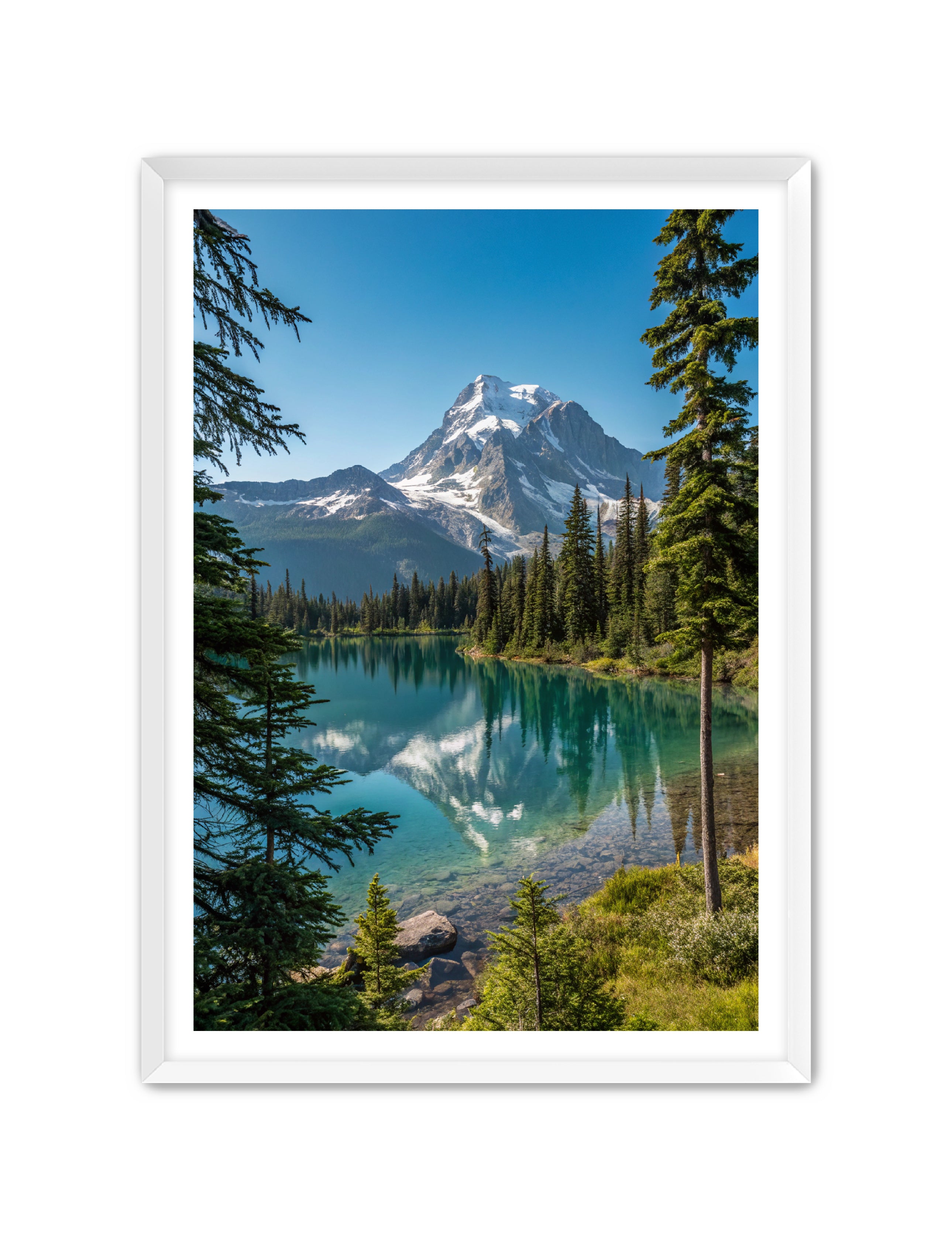 Apricus Prints 'Mirror of the Peak' Apricus Art Collection