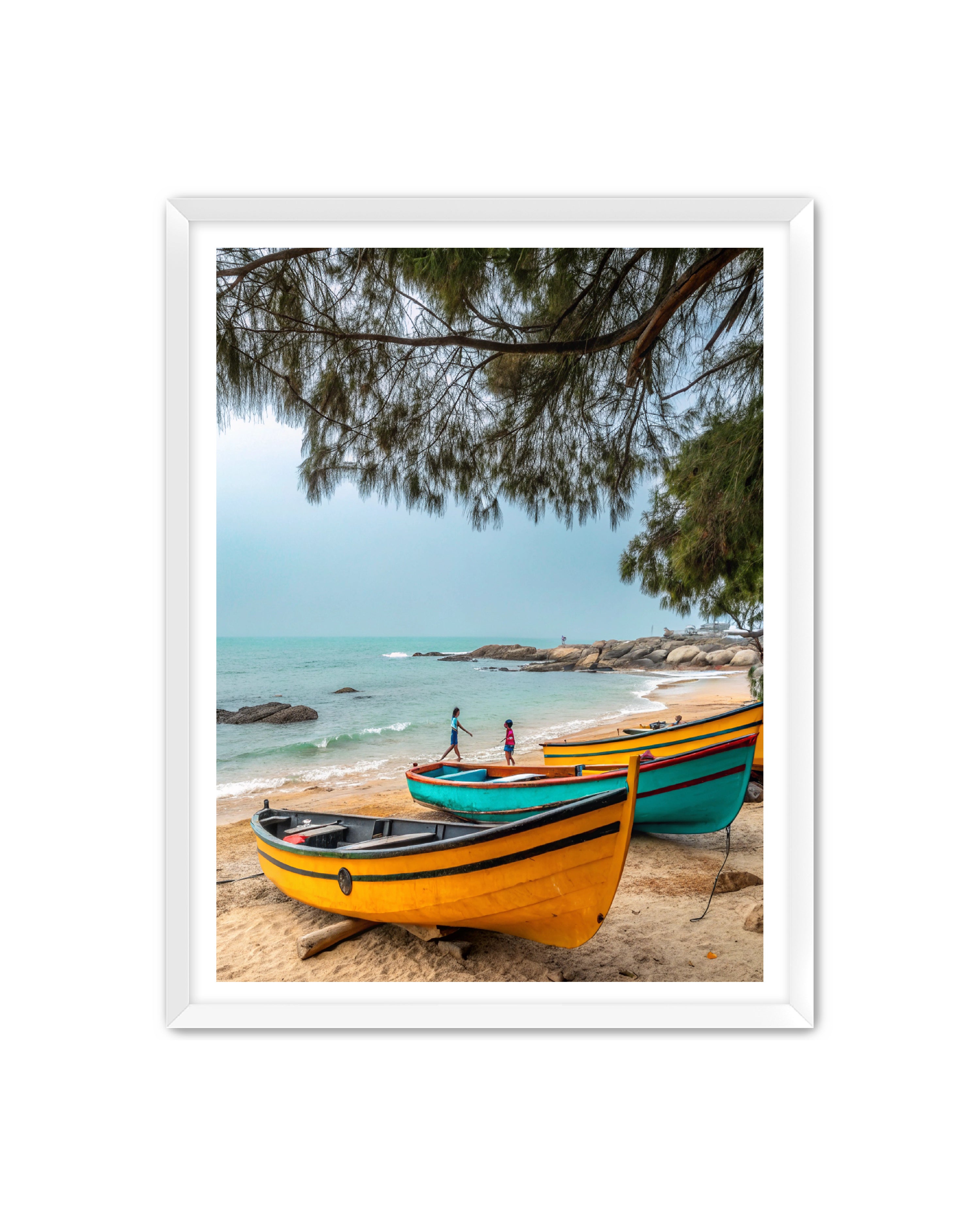 Apricus Prints Beaches 'Serenade of the Sea' Apricus Art Collection