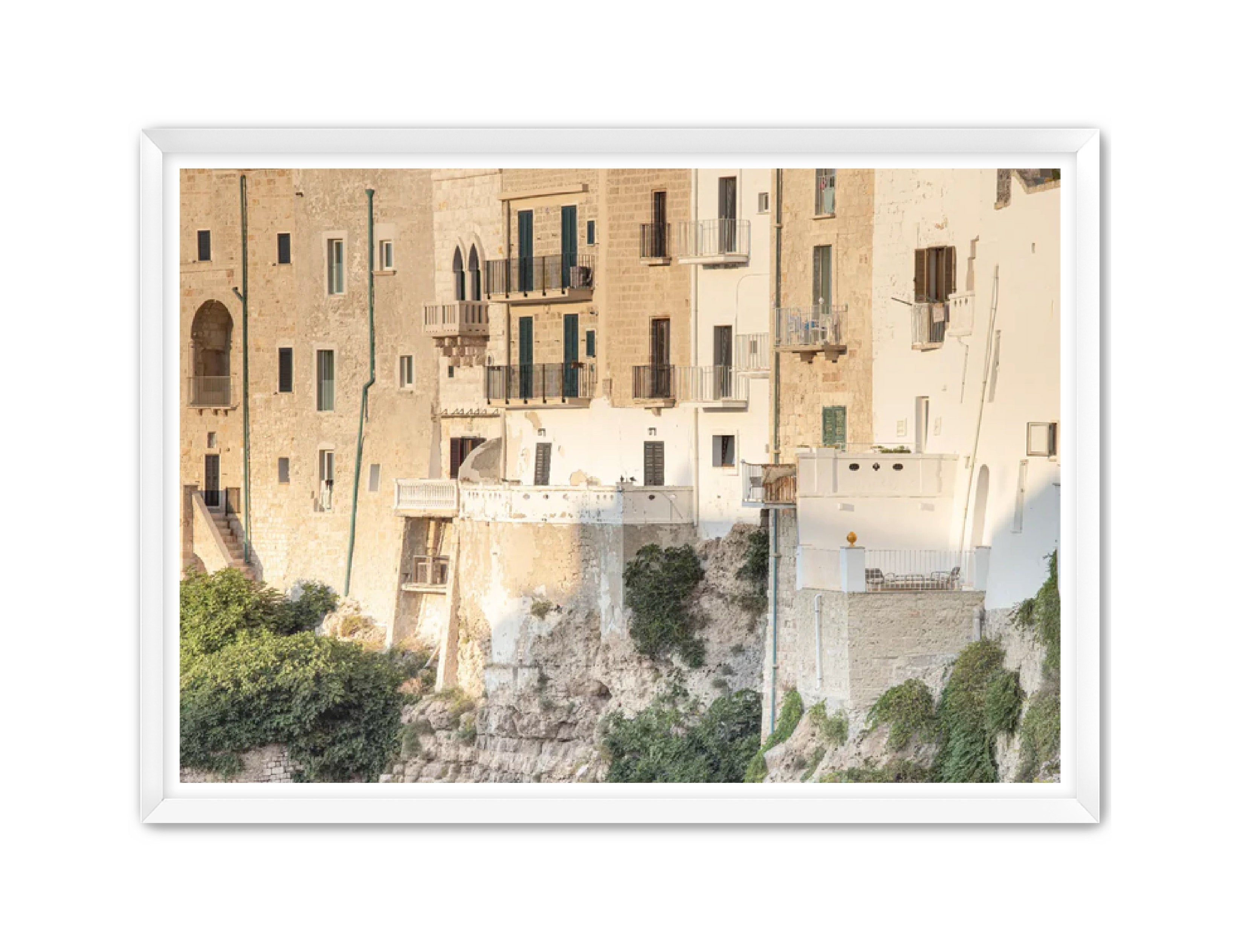 photography Prints 'FACADE OF POLIGNANO' Erin Rudzinski