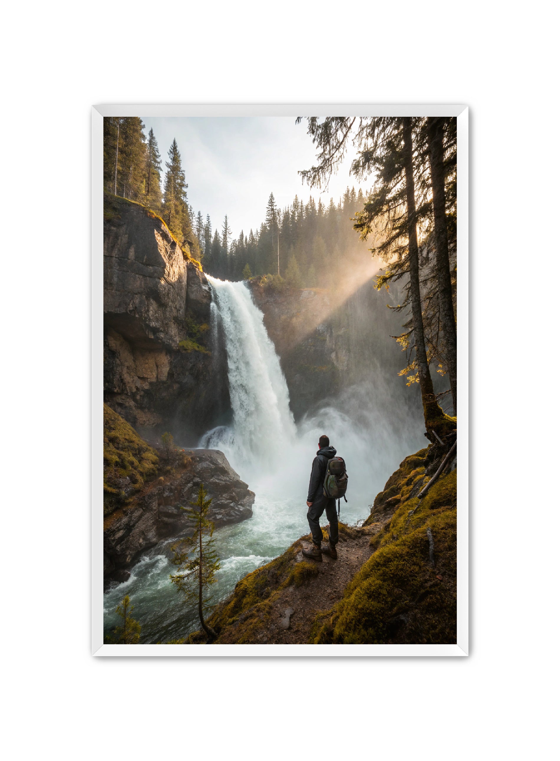 Apricus Prints 'Lost in the Falls' Apricus Art Collection