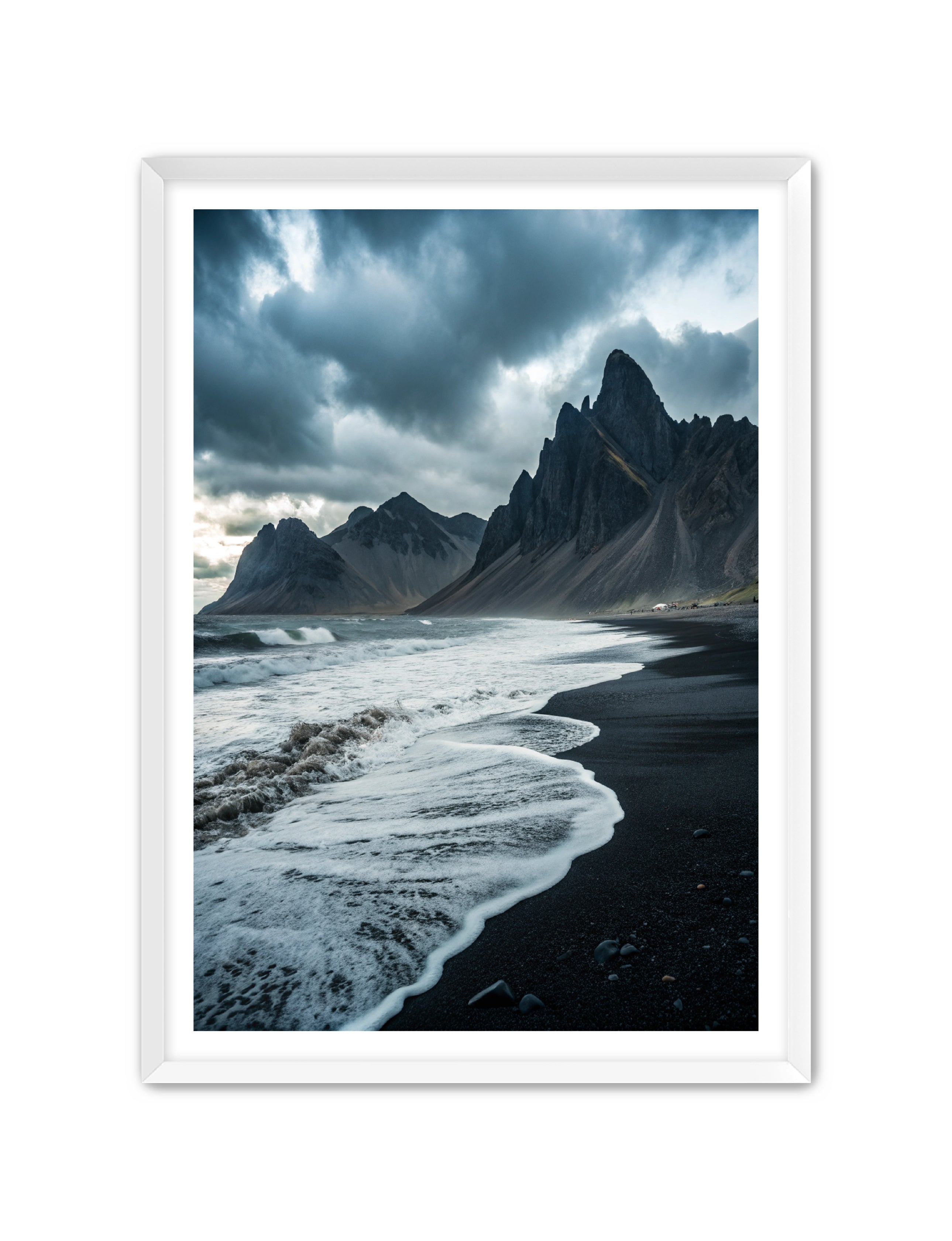 Apricus Prints Beaches 'Icelandic Coastlione' Apricus Art Collection