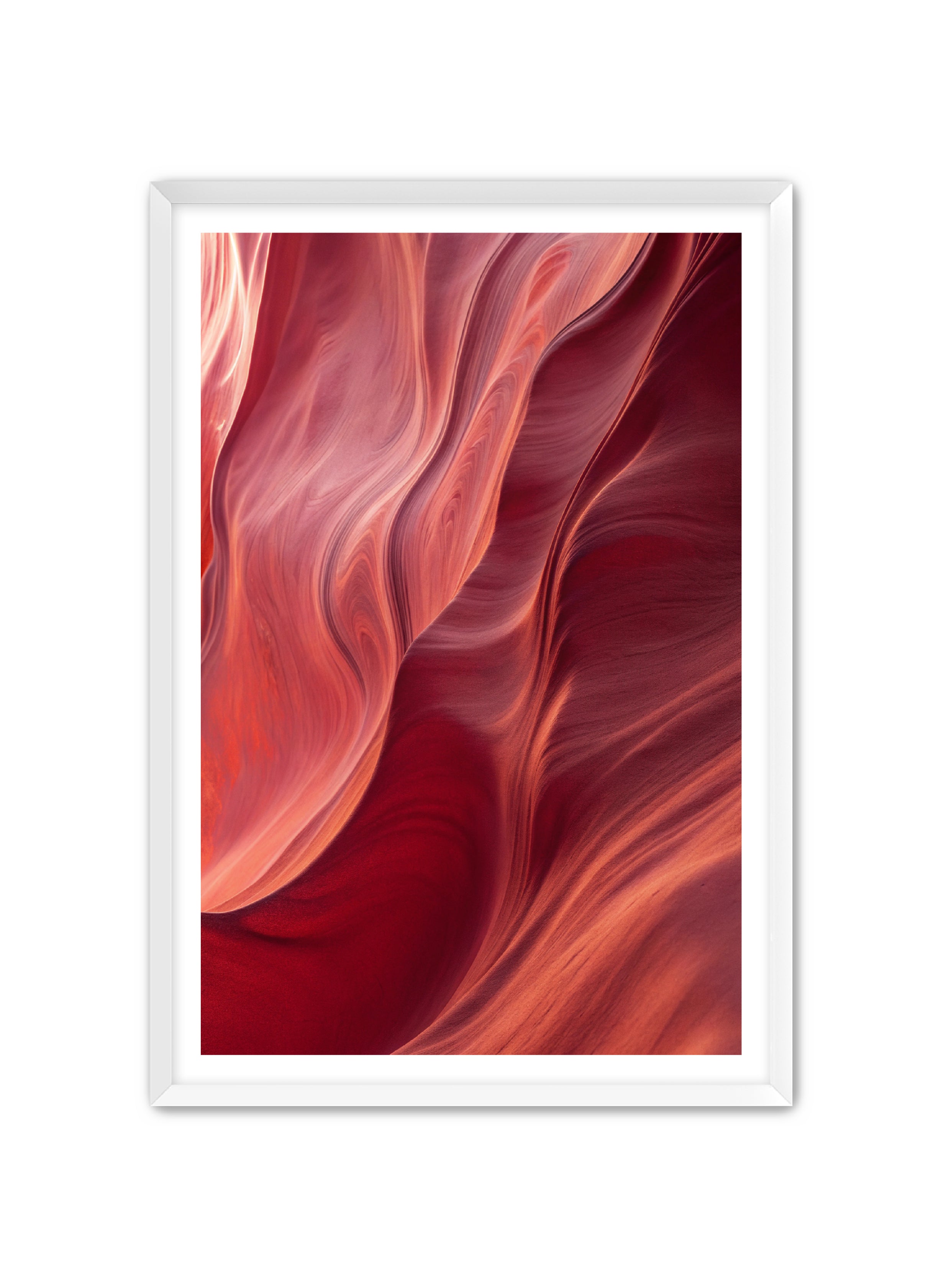 Abstract Prints 'Mars' Apricus Art Collection