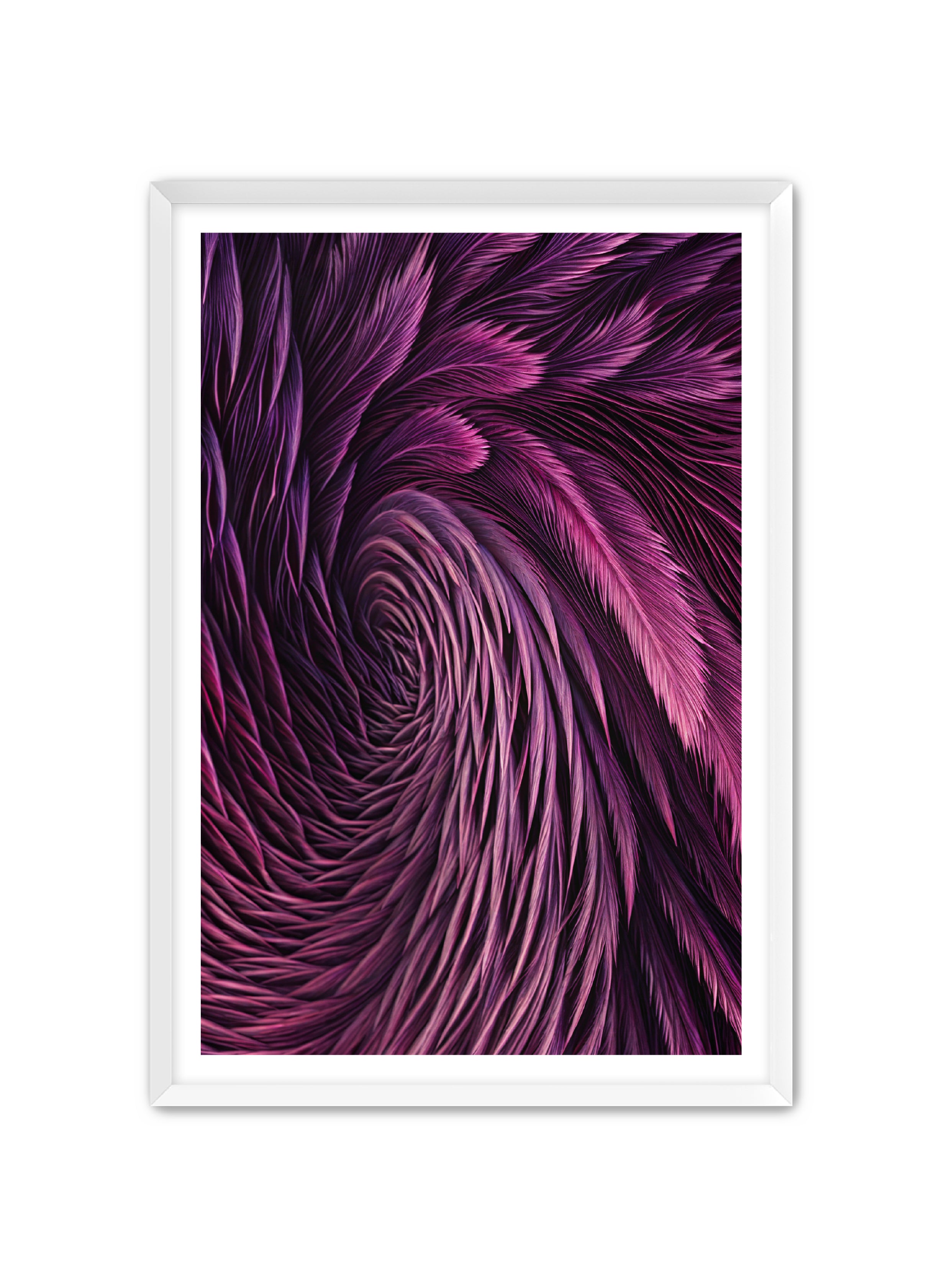 Abstract Prints 'Infinite Ripple' Apricus Art Collection