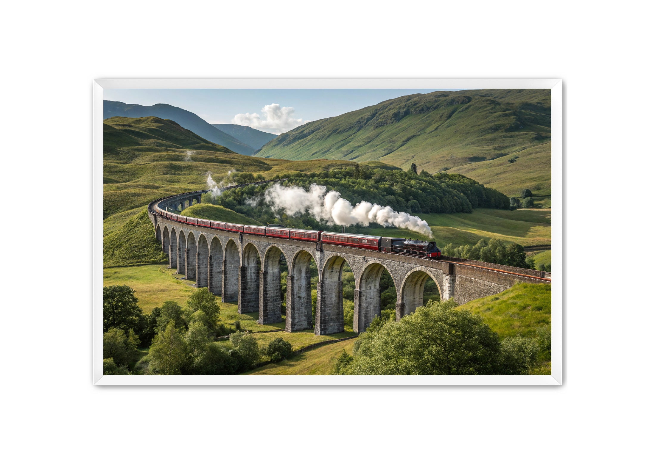 Apricus Prints 'Highland Express' Apricus Art Collection