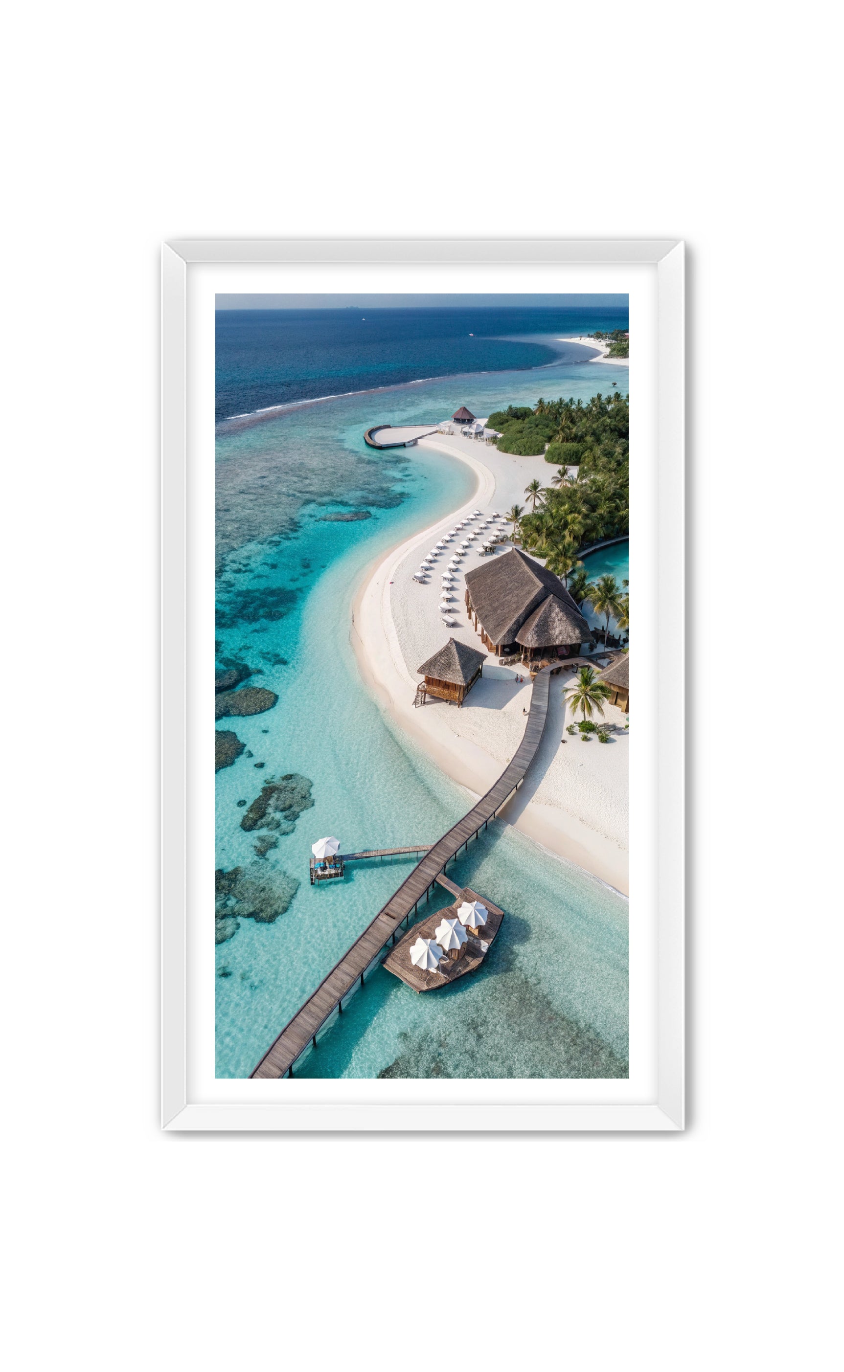 Apricus Prints Beaches 'Honeymoon Destination' Apricus Art Collection