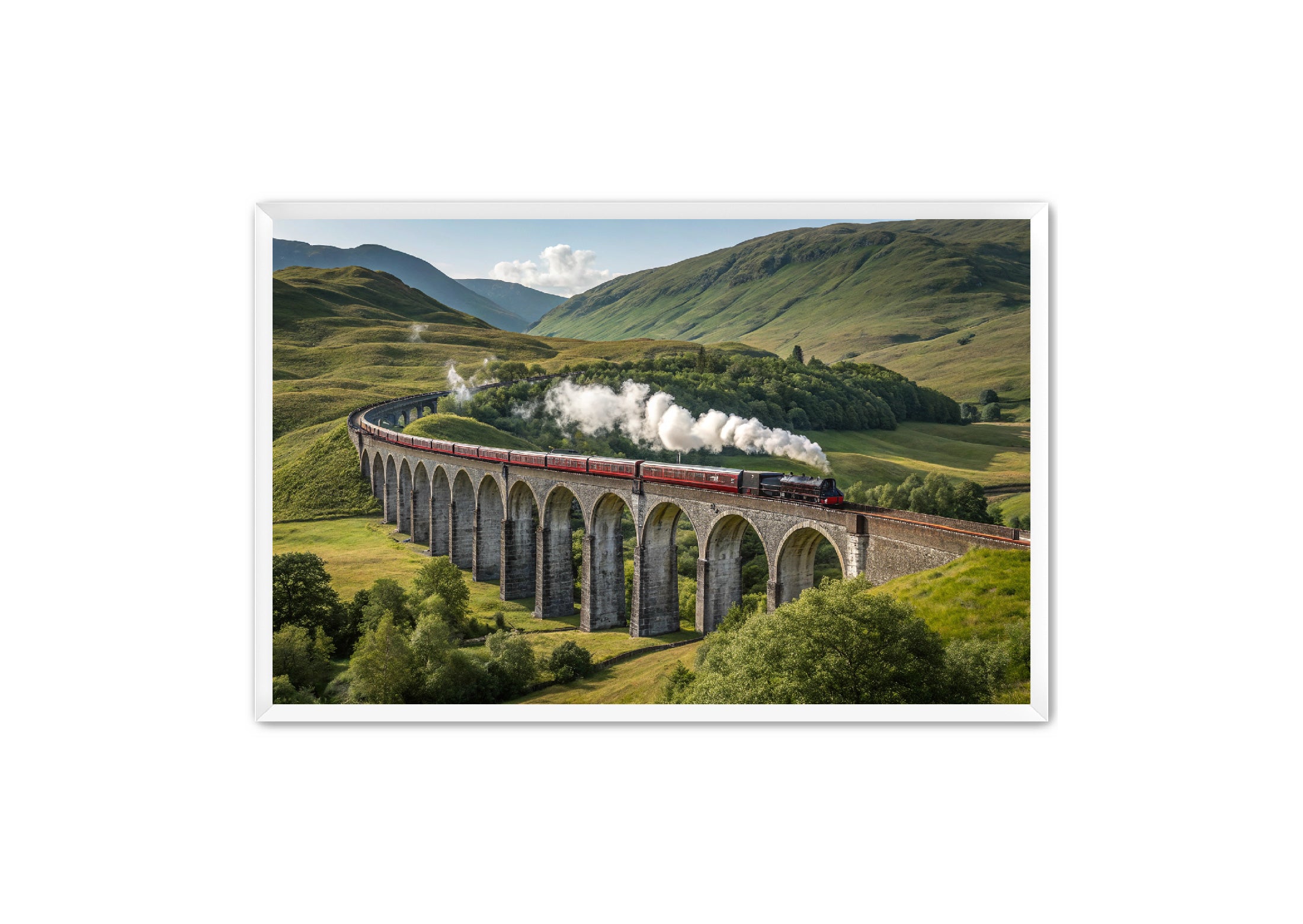 Apricus Prints 'Highland Express' Apricus Art Collection