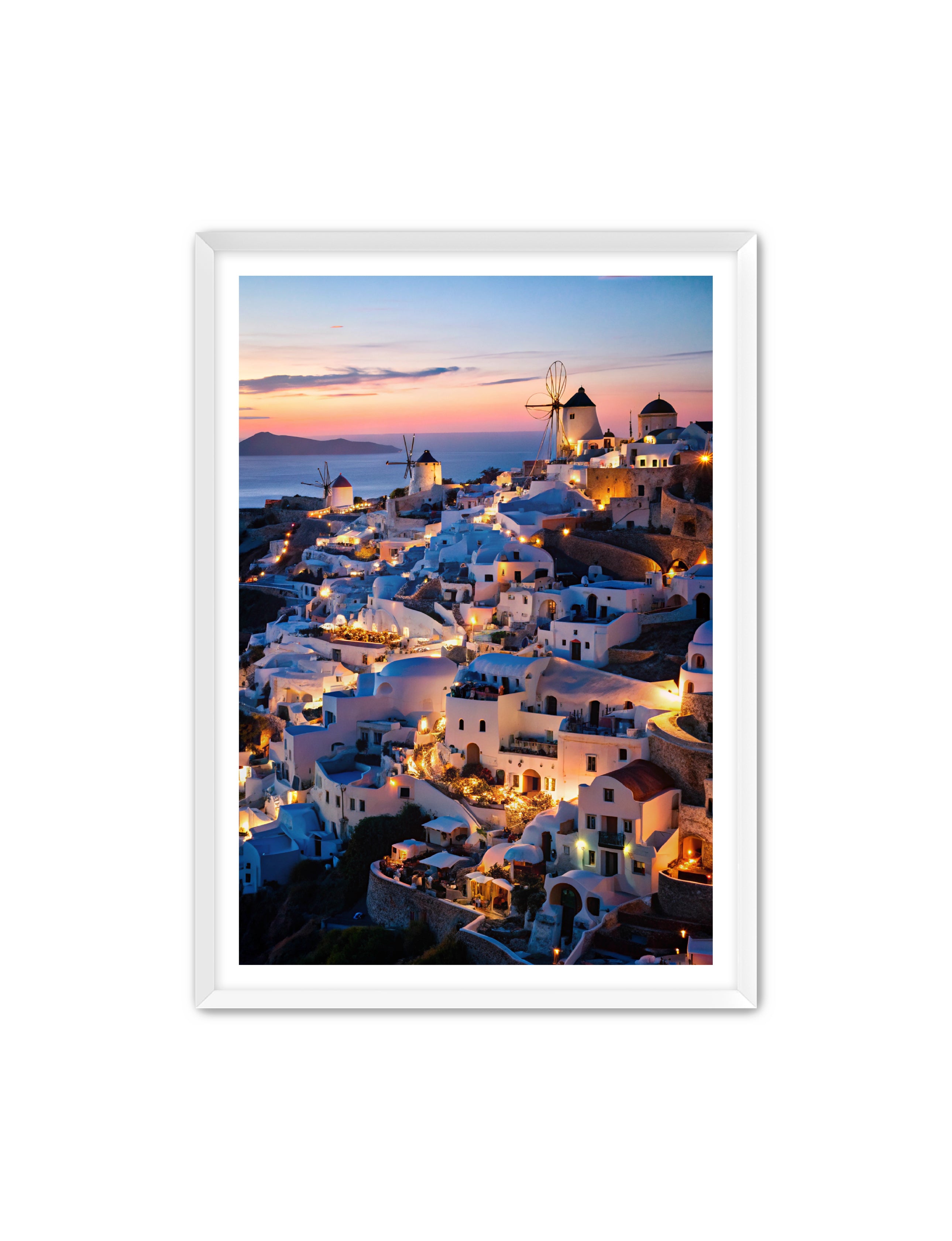 Apricus Prints La Bella Vita 'Evening Glow on the Aegean' Apricus Art Collection