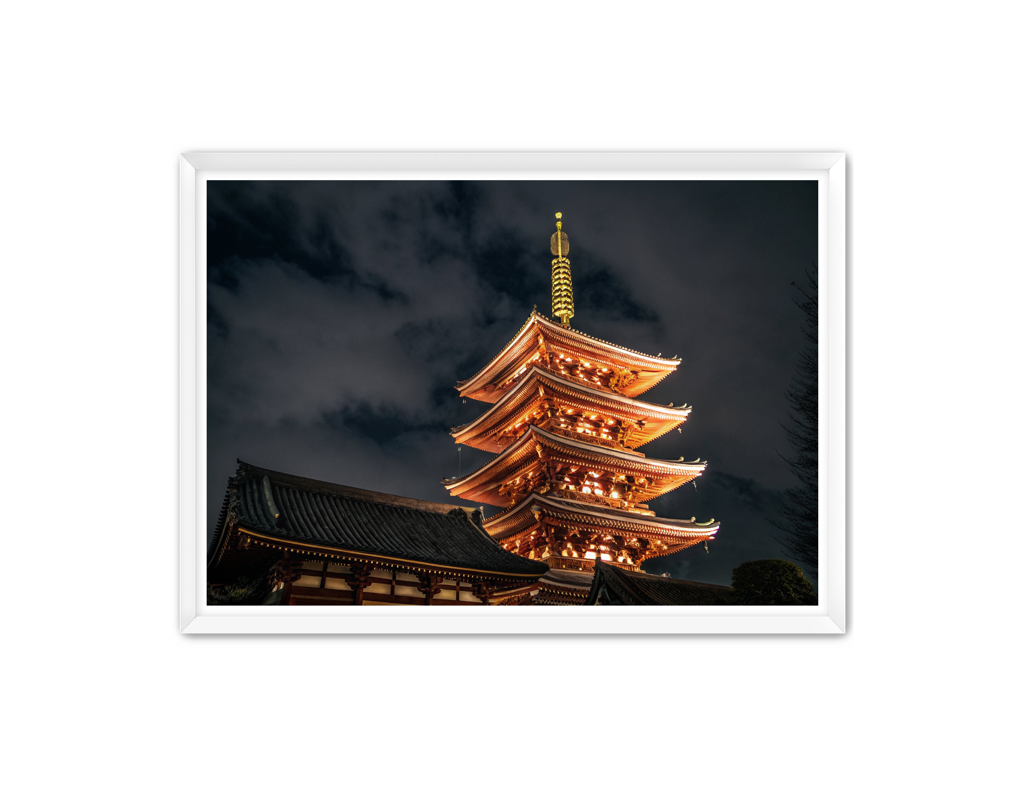 Apricus Prints 'Temple Glow' Apricus Art Collection